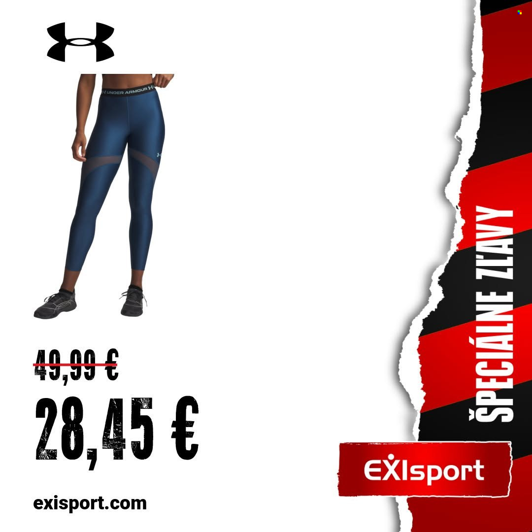 Leták Exisport. Strana 1