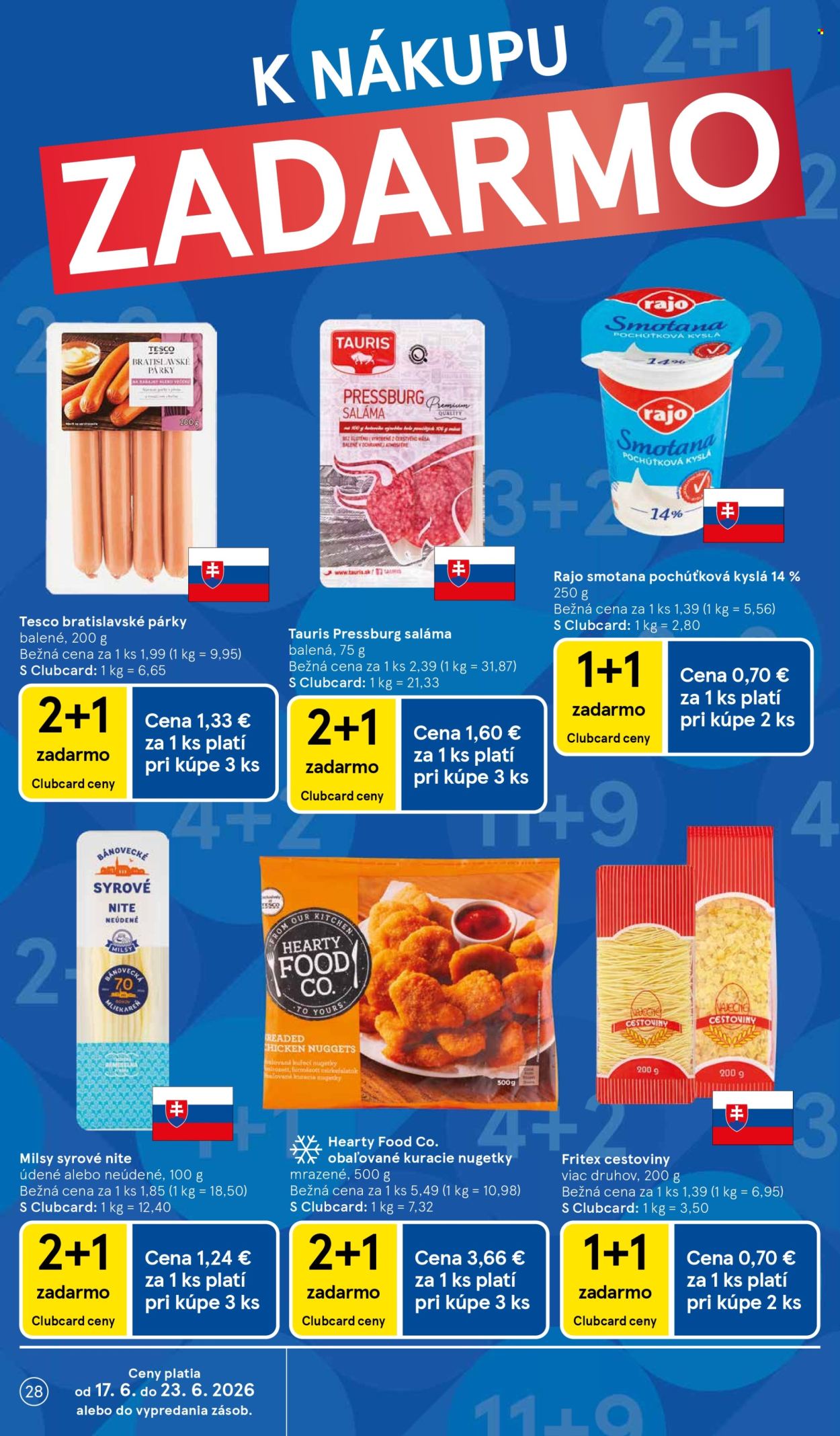 Leták TESCO - 17.6.2026 - 23.6.2026. Strana 28