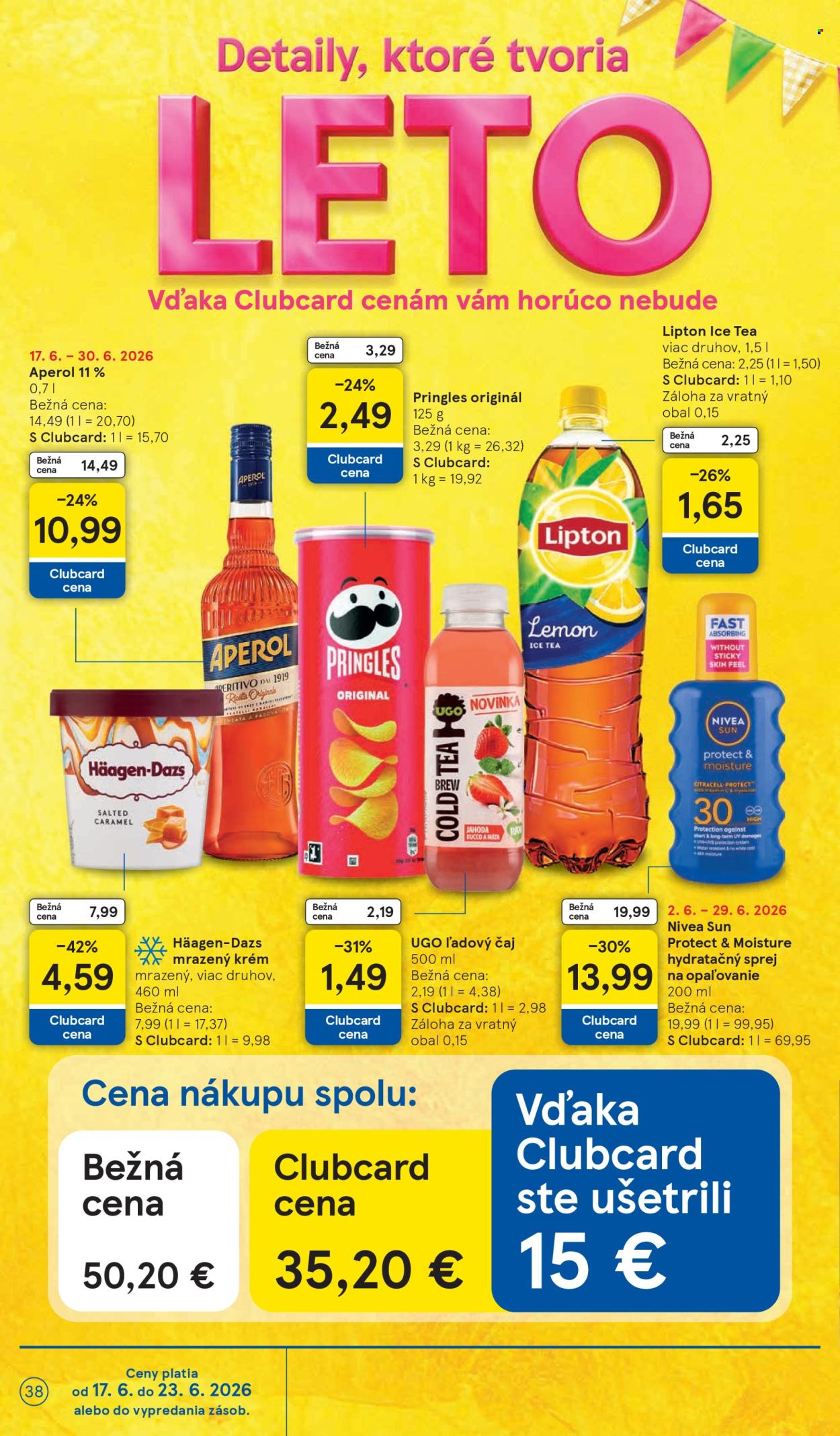 Leták TESCO - 17.6.2026 - 23.6.2026. Strana 38