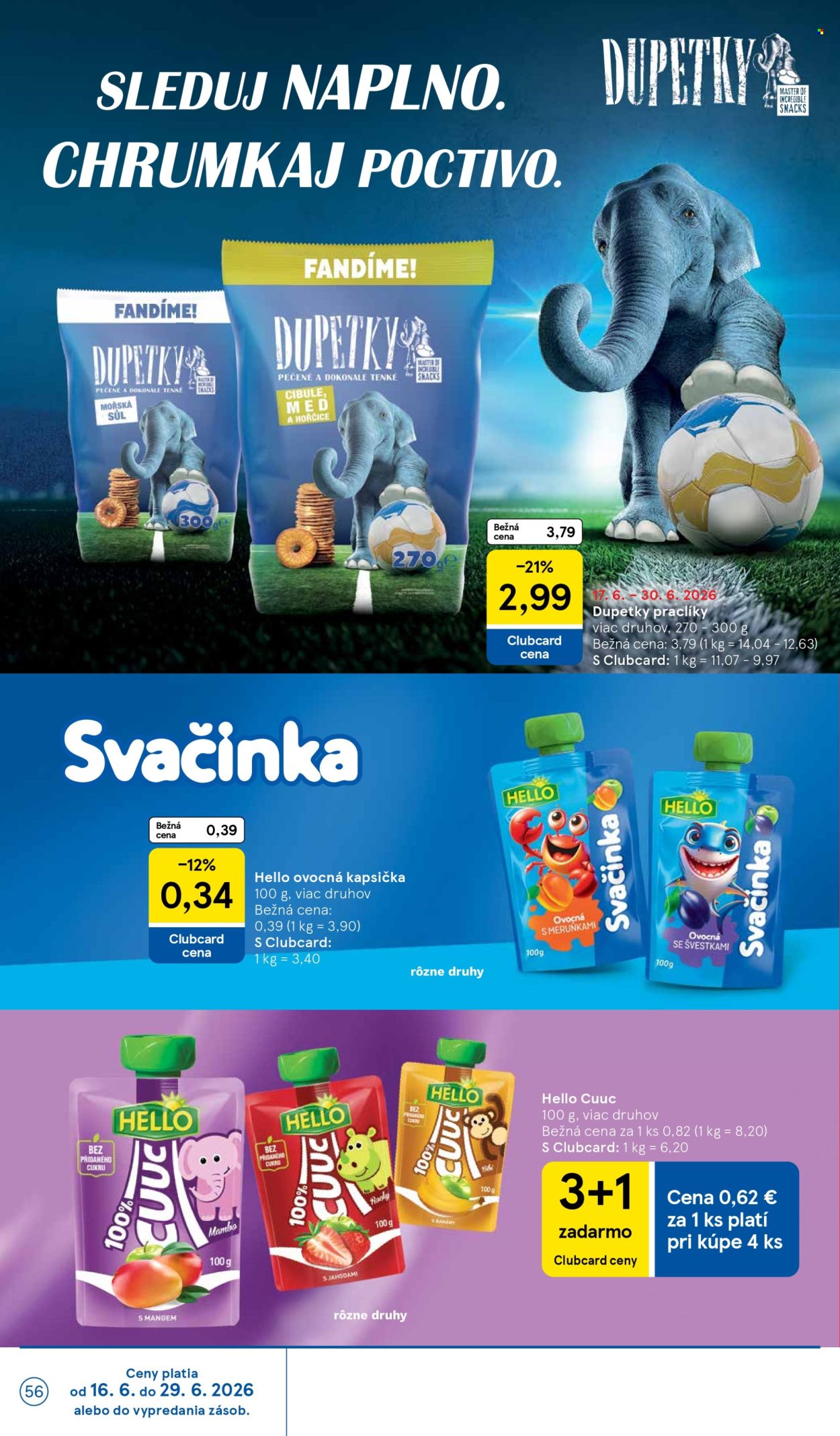 Leták TESCO - 17.6.2026 - 23.6.2026. Strana 56