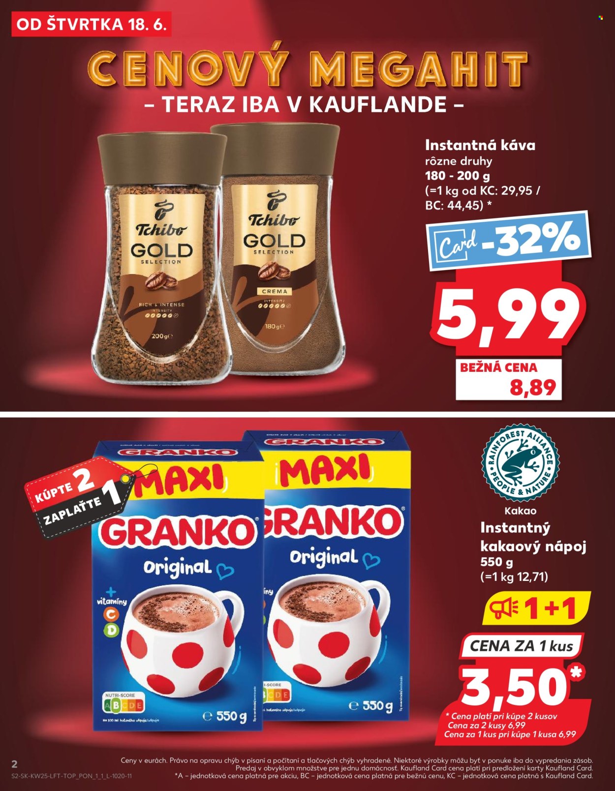 Leták Kaufland - 18.6.2026 - 24.6.2026. Strana 2