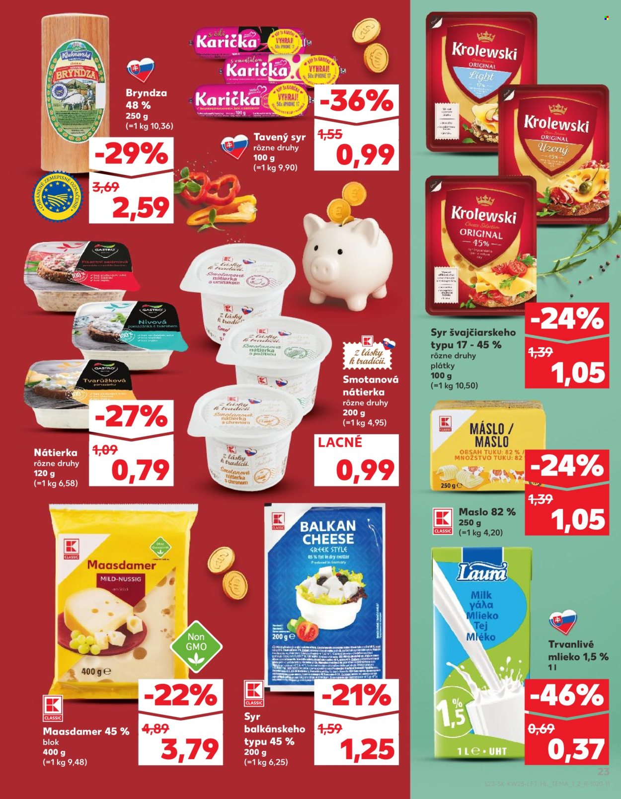Leták Kaufland - 18.6.2026 - 24.6.2026. Strana 23