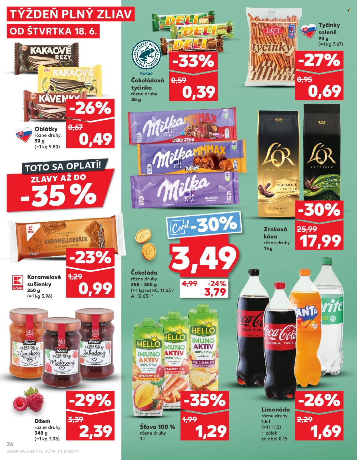 Leták Kaufland - 18.6.2026 - 24.6.2026. Strana 26