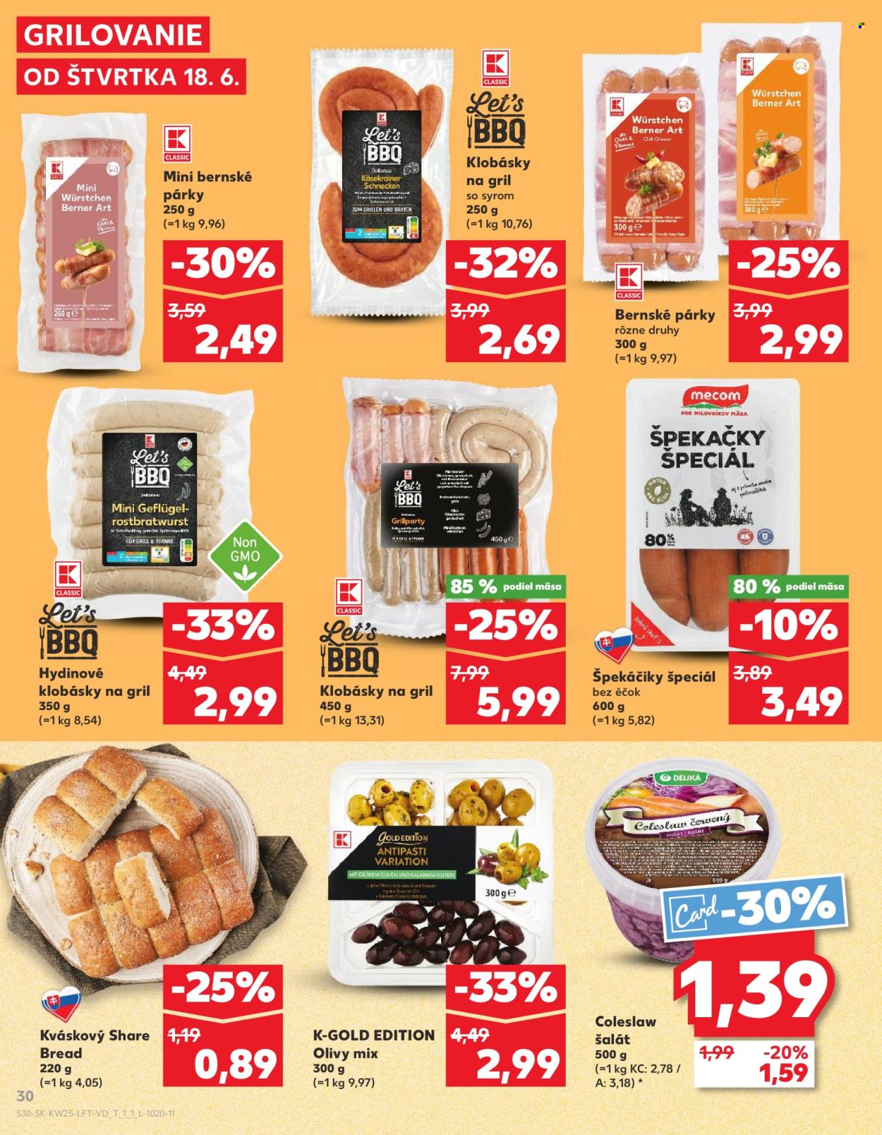 Leták Kaufland - 18.6.2026 - 24.6.2026. Strana 30