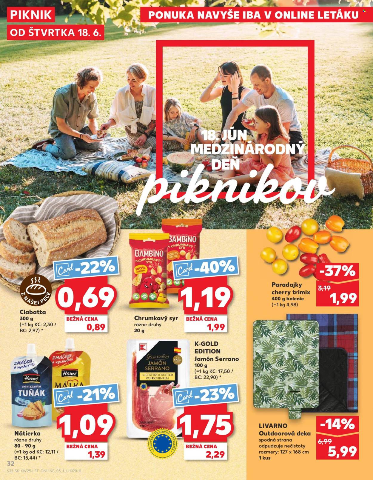 Leták Kaufland - 18.6.2026 - 24.6.2026. Strana 32