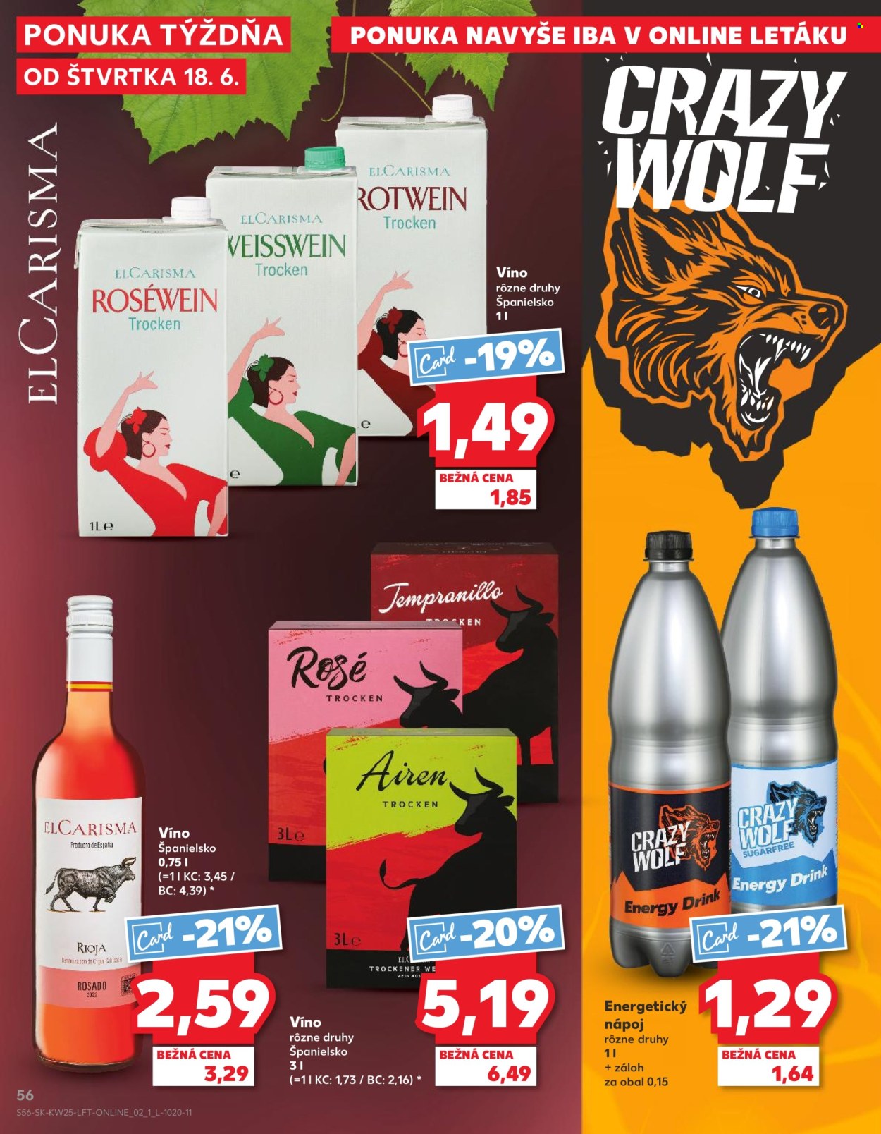 Leták Kaufland - 18.6.2026 - 24.6.2026. Strana 56