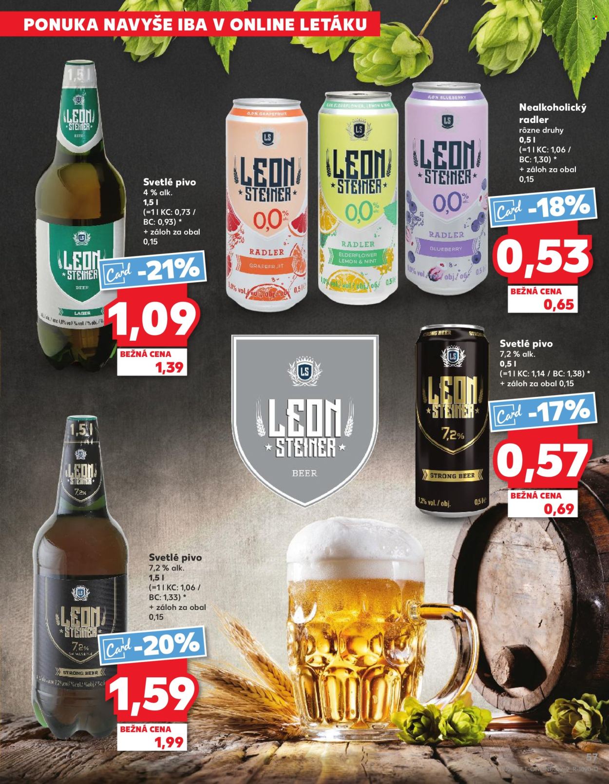 Leták Kaufland - 18.6.2026 - 24.6.2026. Strana 57