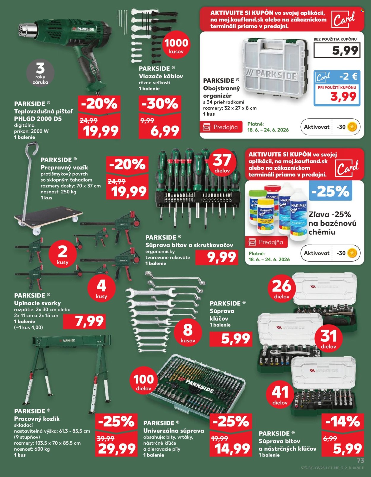 Leták Kaufland - 18.6.2026 - 24.6.2026. Strana 73