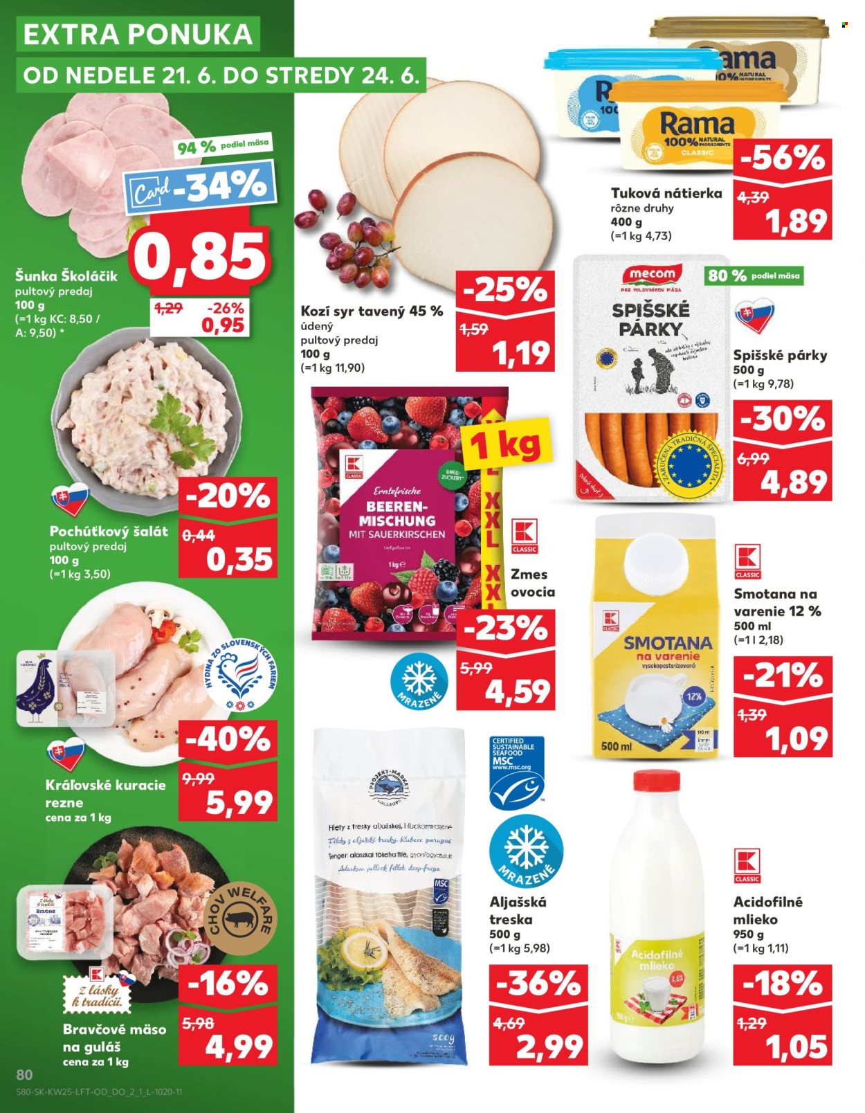 Leták Kaufland - 18.6.2026 - 24.6.2026. Strana 80