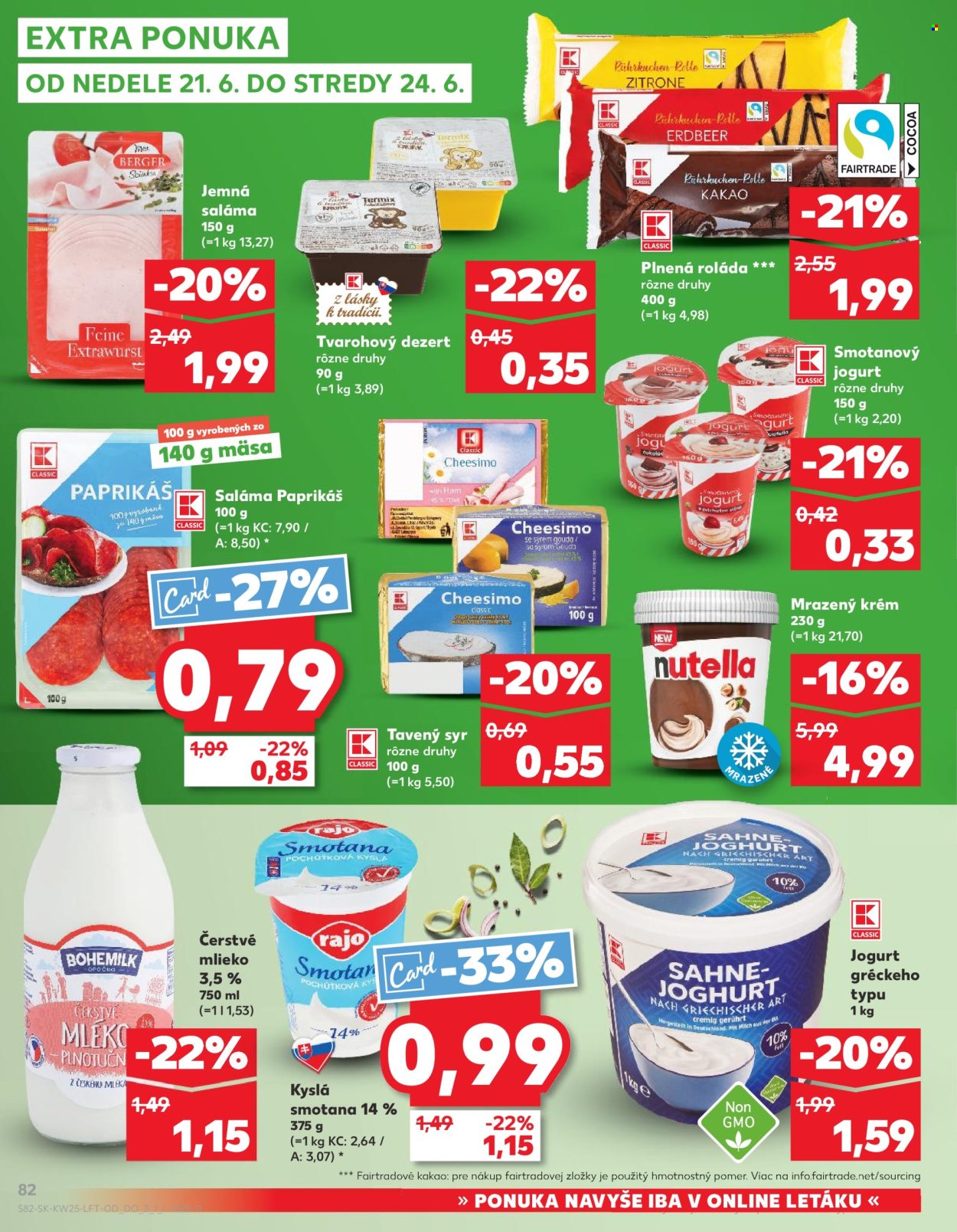 Leták Kaufland - 18.6.2026 - 24.6.2026. Strana 82
