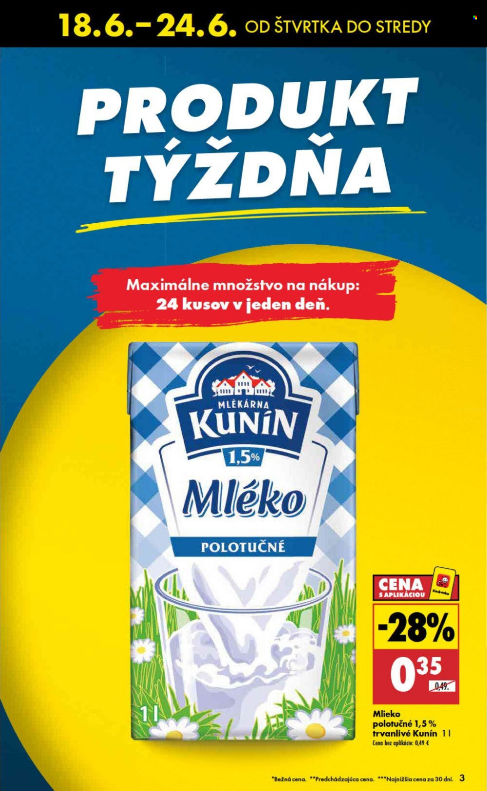 Leták Biedronka - 18.6.2026 - 24.6.2026. Strana 3