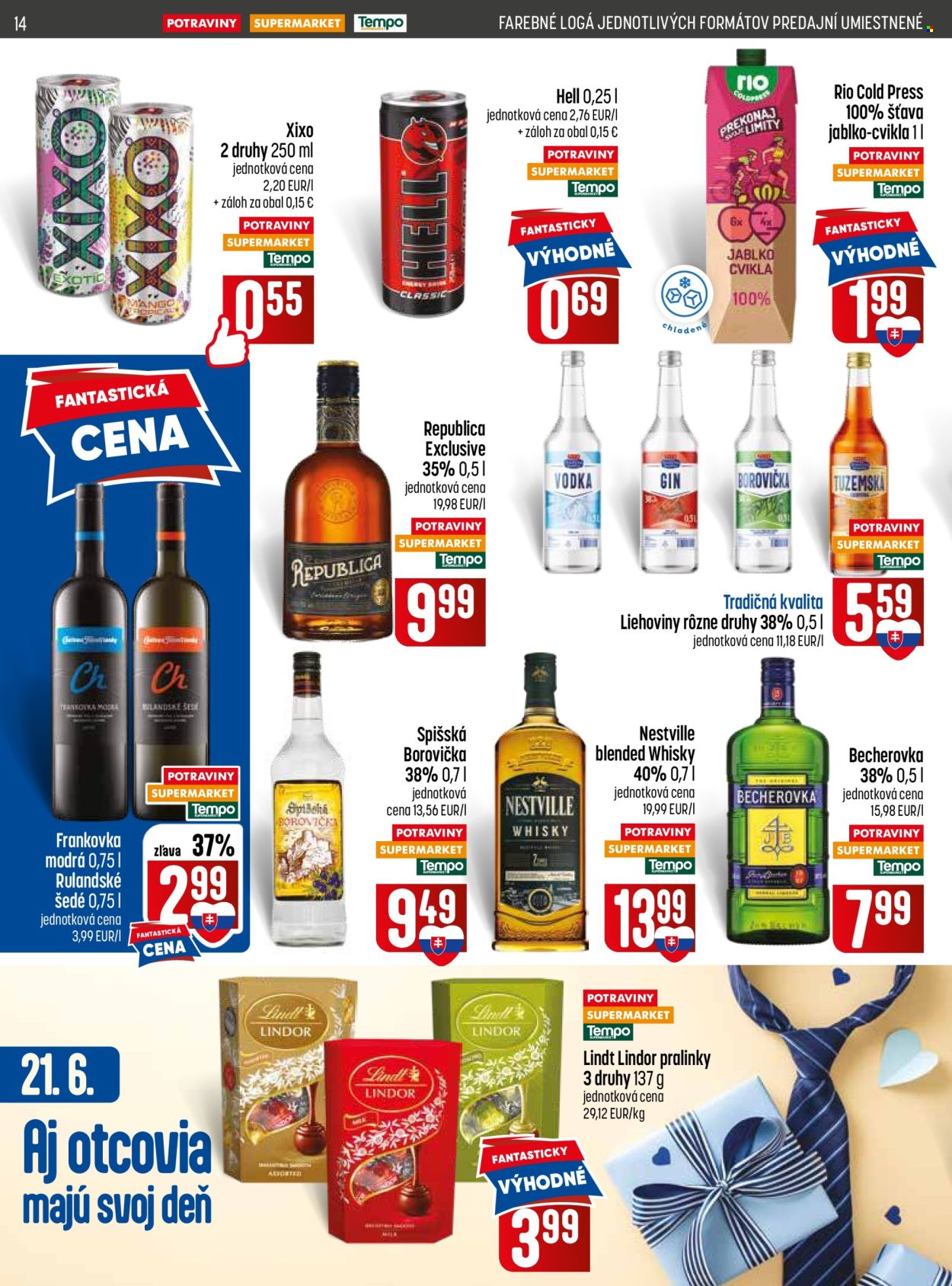 Leták COOP Jednota - 18.6.2026 - 24.6.2026. Strana 14