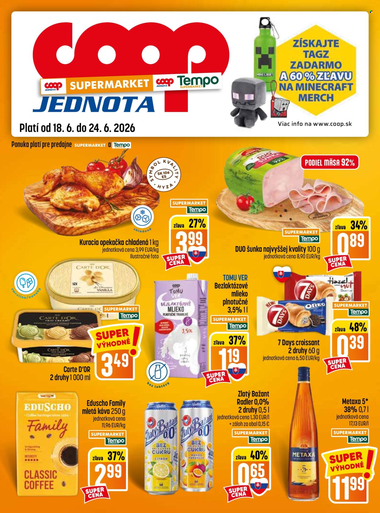 Leták COOP Jednota - 18.6.2026 - 24.6.2026. Strana 17