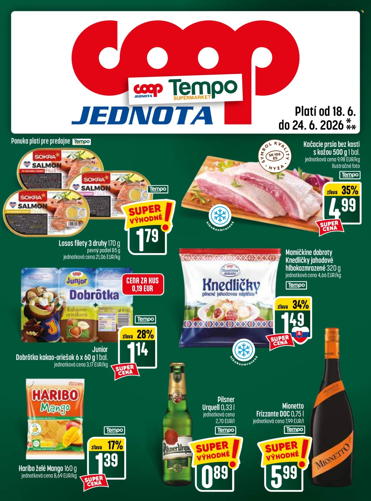 Leták COOP Jednota - 18.6.2026 - 24.6.2026. Strana 29