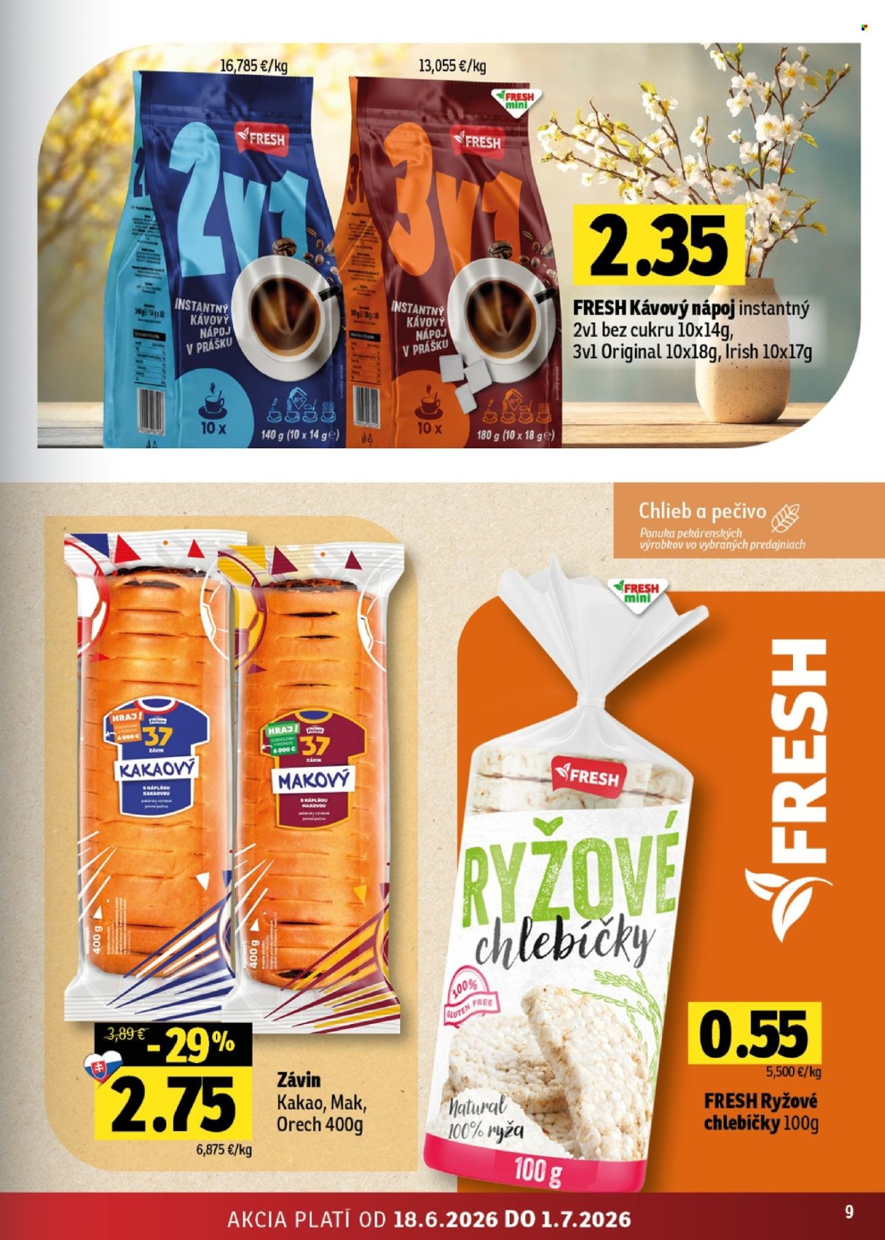 Leták FRESH - 18.6.2026 - 1.7.2026. Strana 9