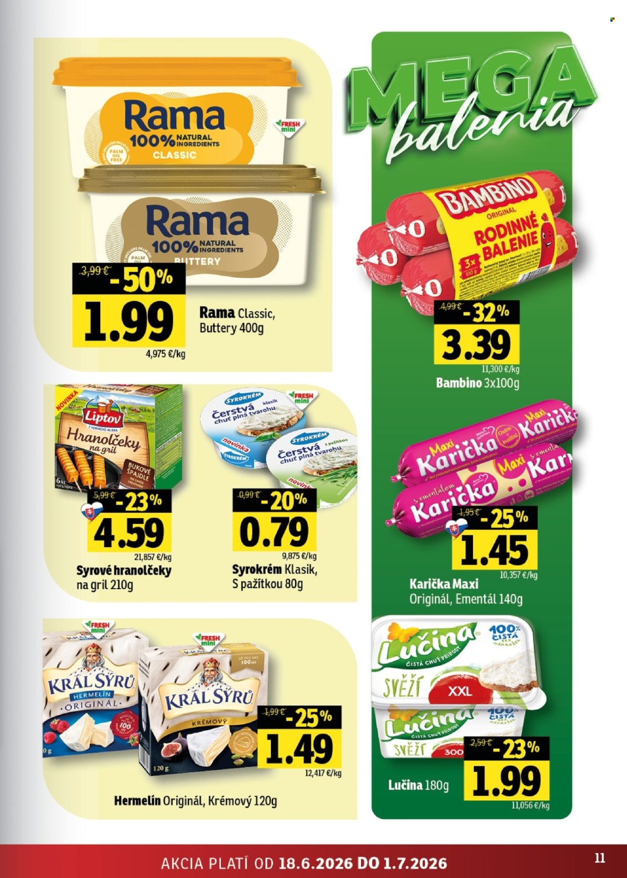 Leták FRESH - 18.6.2026 - 1.7.2026. Strana 11