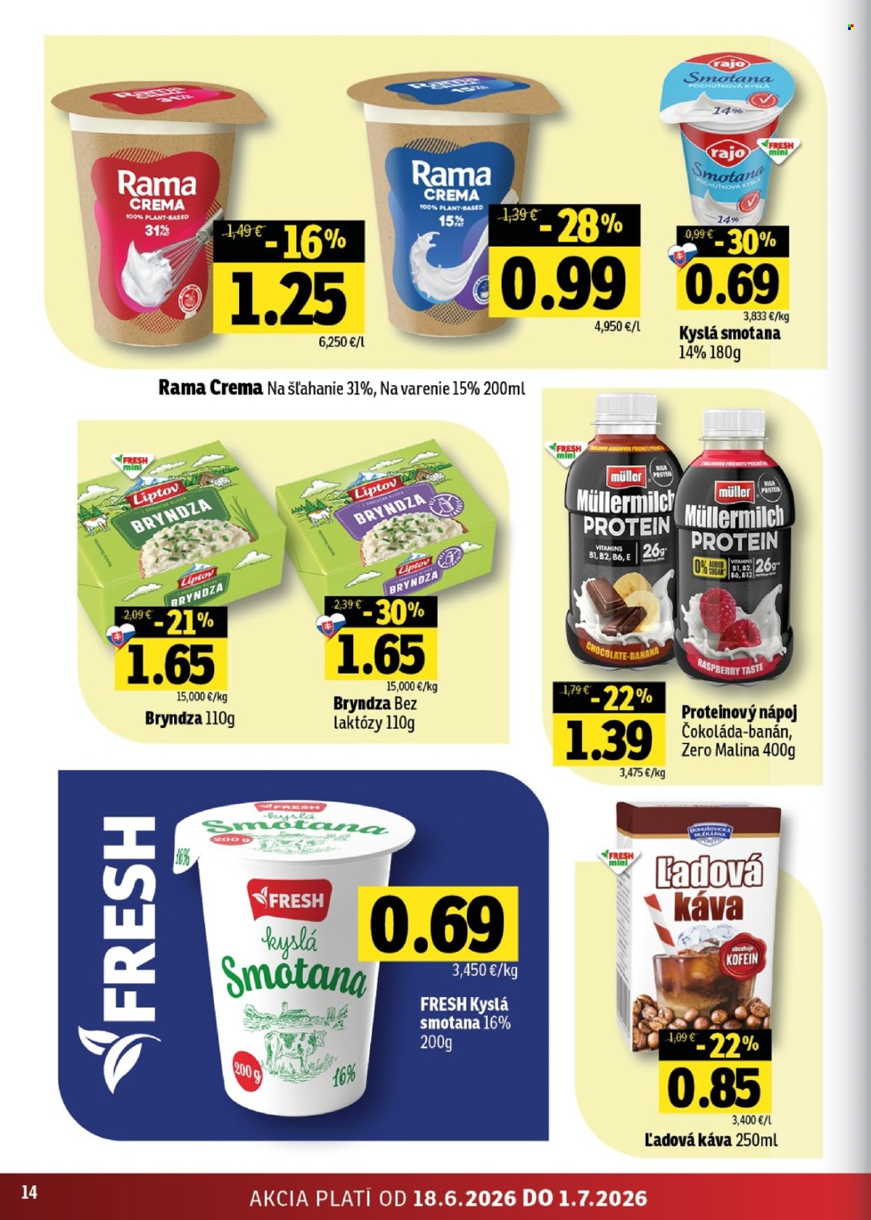 Leták FRESH - 18.6.2026 - 1.7.2026. Strana 14
