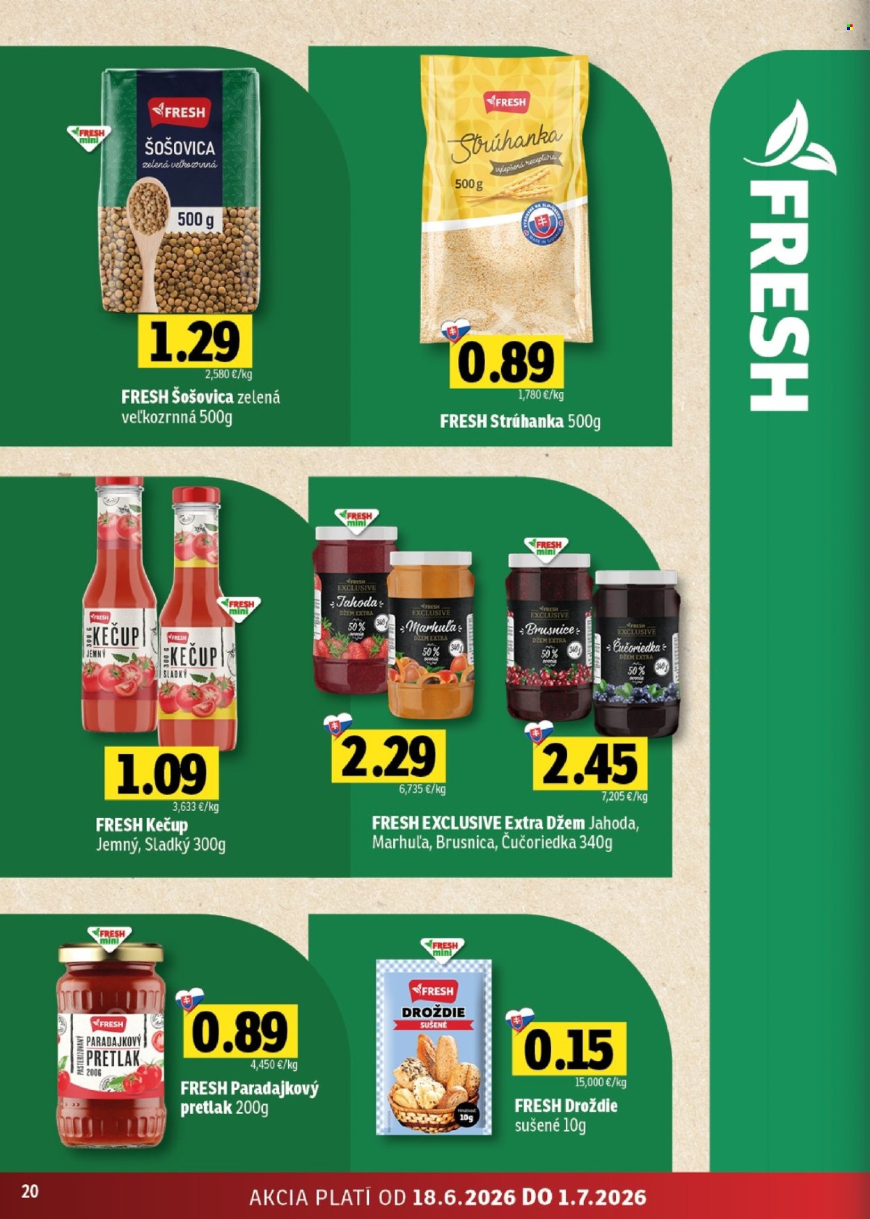 Leták FRESH - 18.6.2026 - 1.7.2026. Strana 20