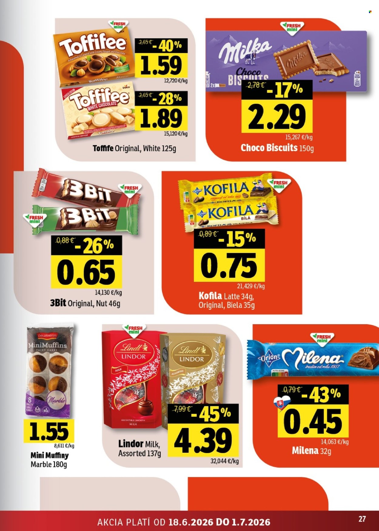 Leták FRESH - 18.6.2026 - 1.7.2026. Strana 27