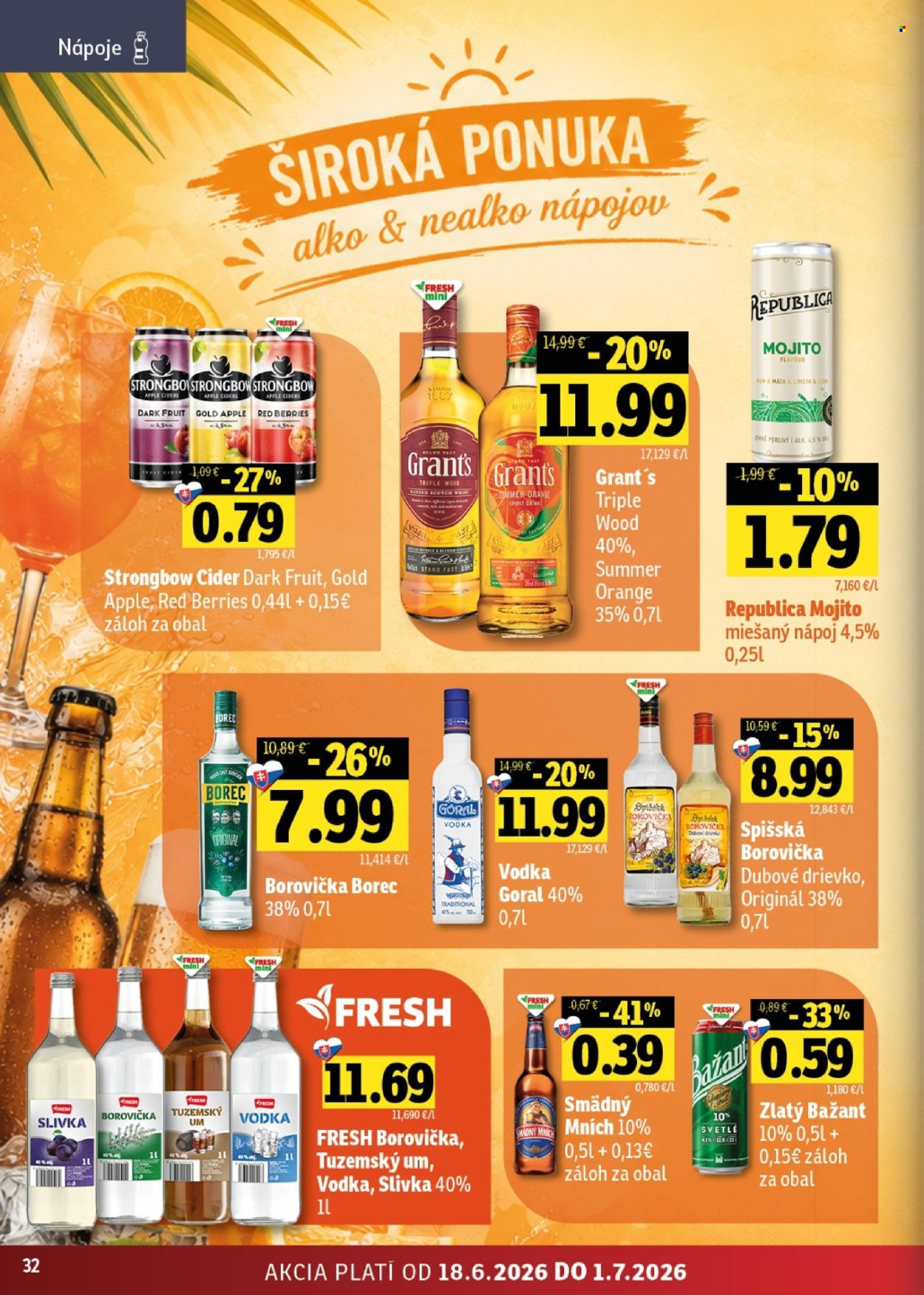 Leták FRESH - 18.6.2026 - 1.7.2026. Strana 32