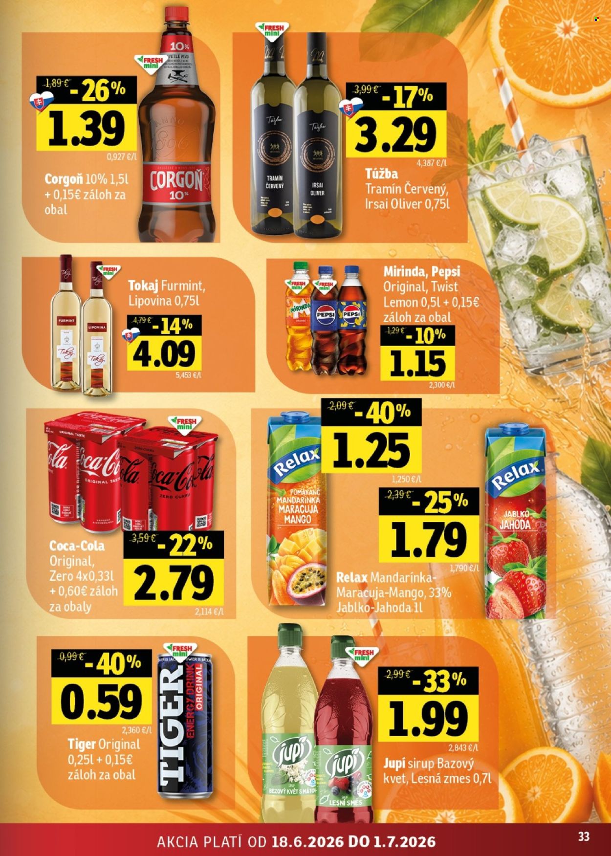 Leták FRESH - 18.6.2026 - 1.7.2026. Strana 33
