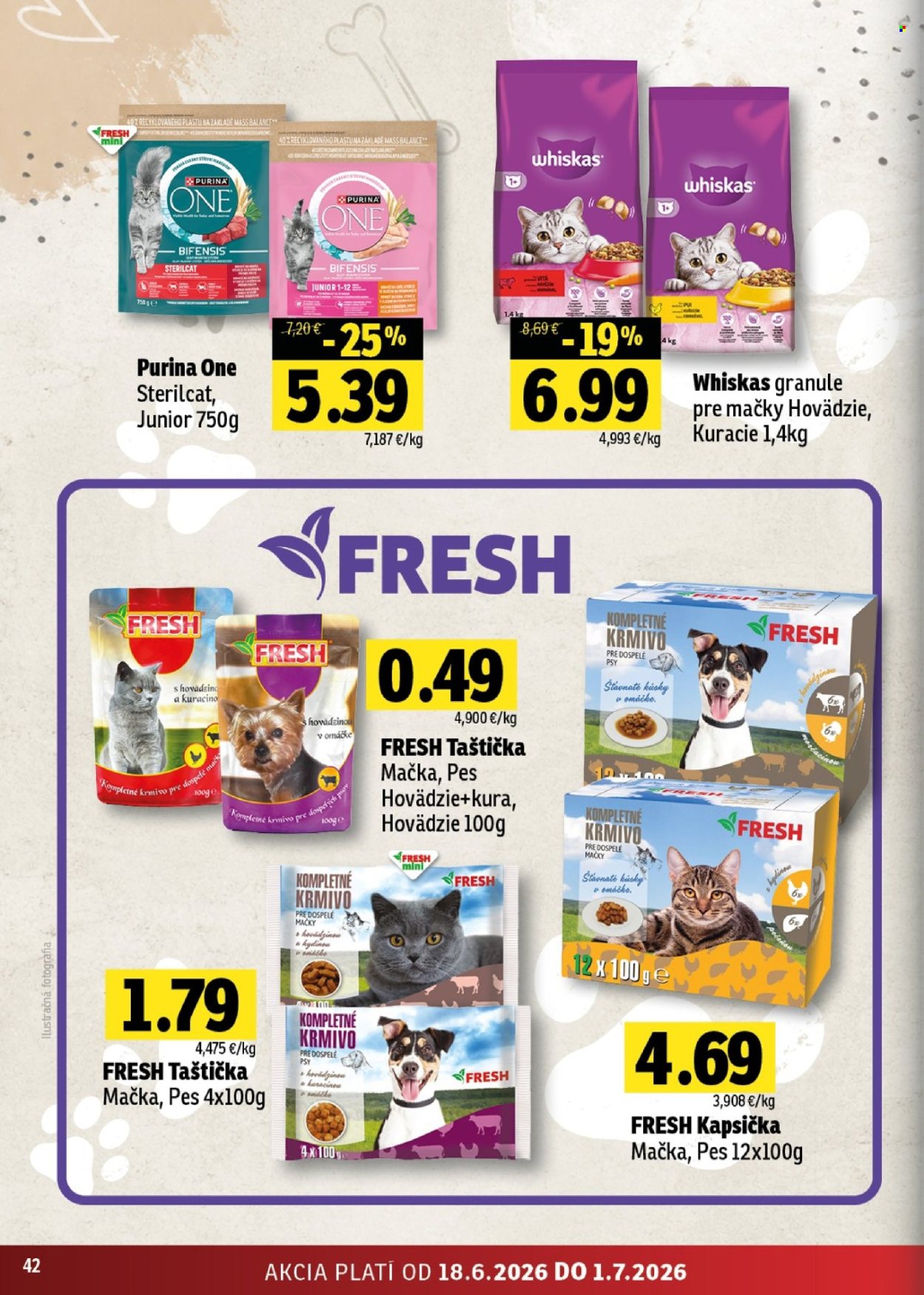 Leták FRESH - 18.6.2026 - 1.7.2026. Strana 42