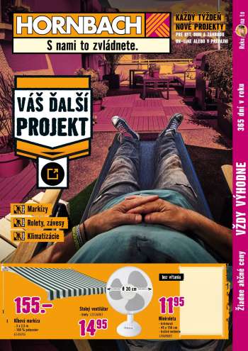 Leták Hornbach - 17.6.2026 - 1.7.2026.