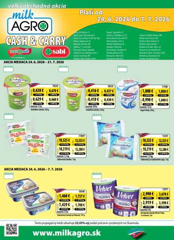 Leták Milk AGRO - 24.6.2026 - 7.7.2026.