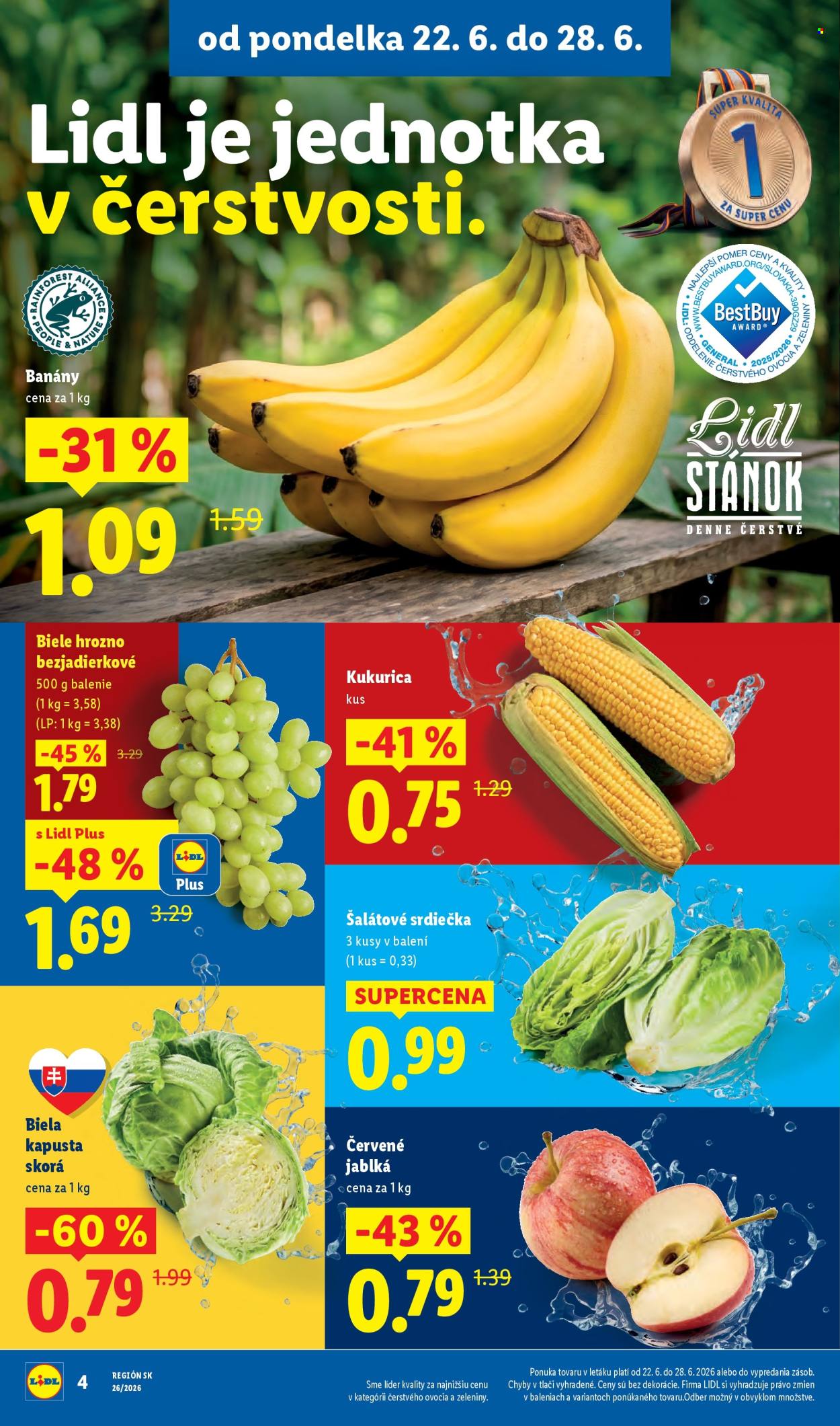 Leták Lidl - 22.6.2026 - 28.6.2026. Strana 6