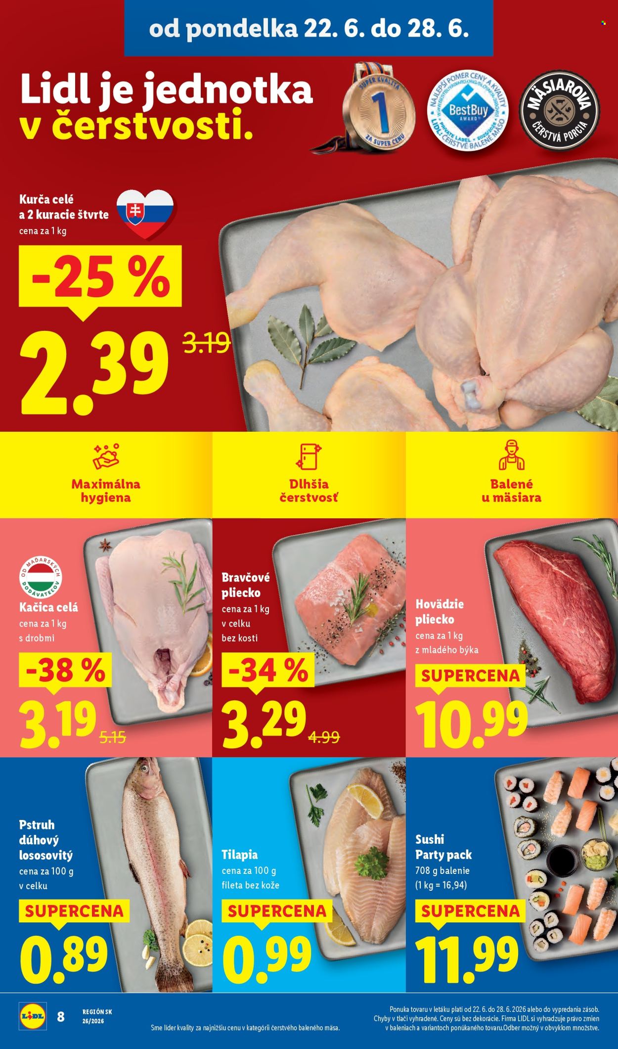 Leták Lidl - 22.6.2026 - 28.6.2026. Strana 14
