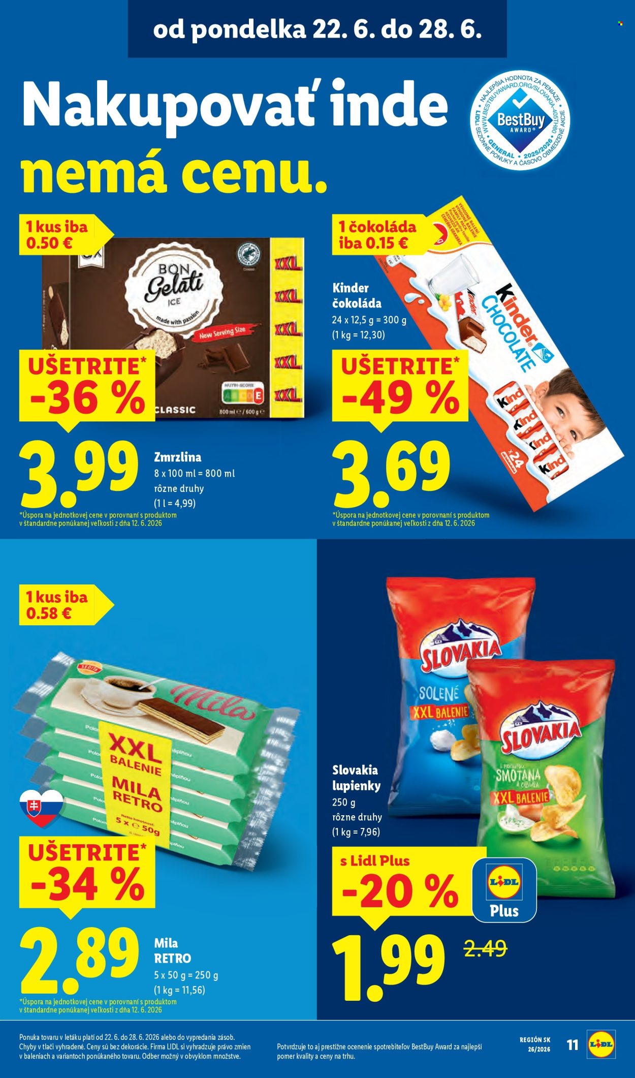 Leták Lidl - 22.6.2026 - 28.6.2026. Strana 17