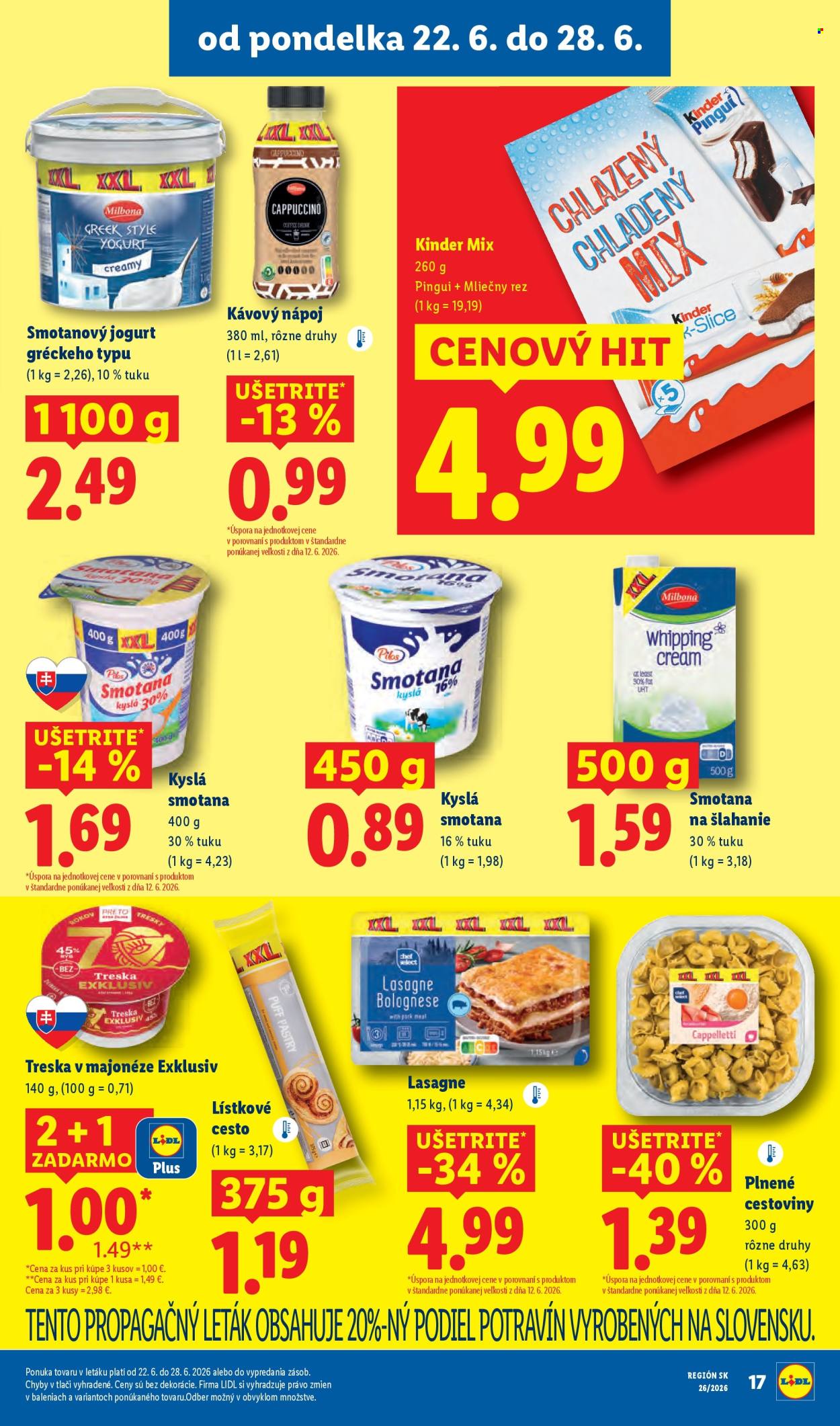 Leták Lidl - 22.6.2026 - 28.6.2026. Strana 28