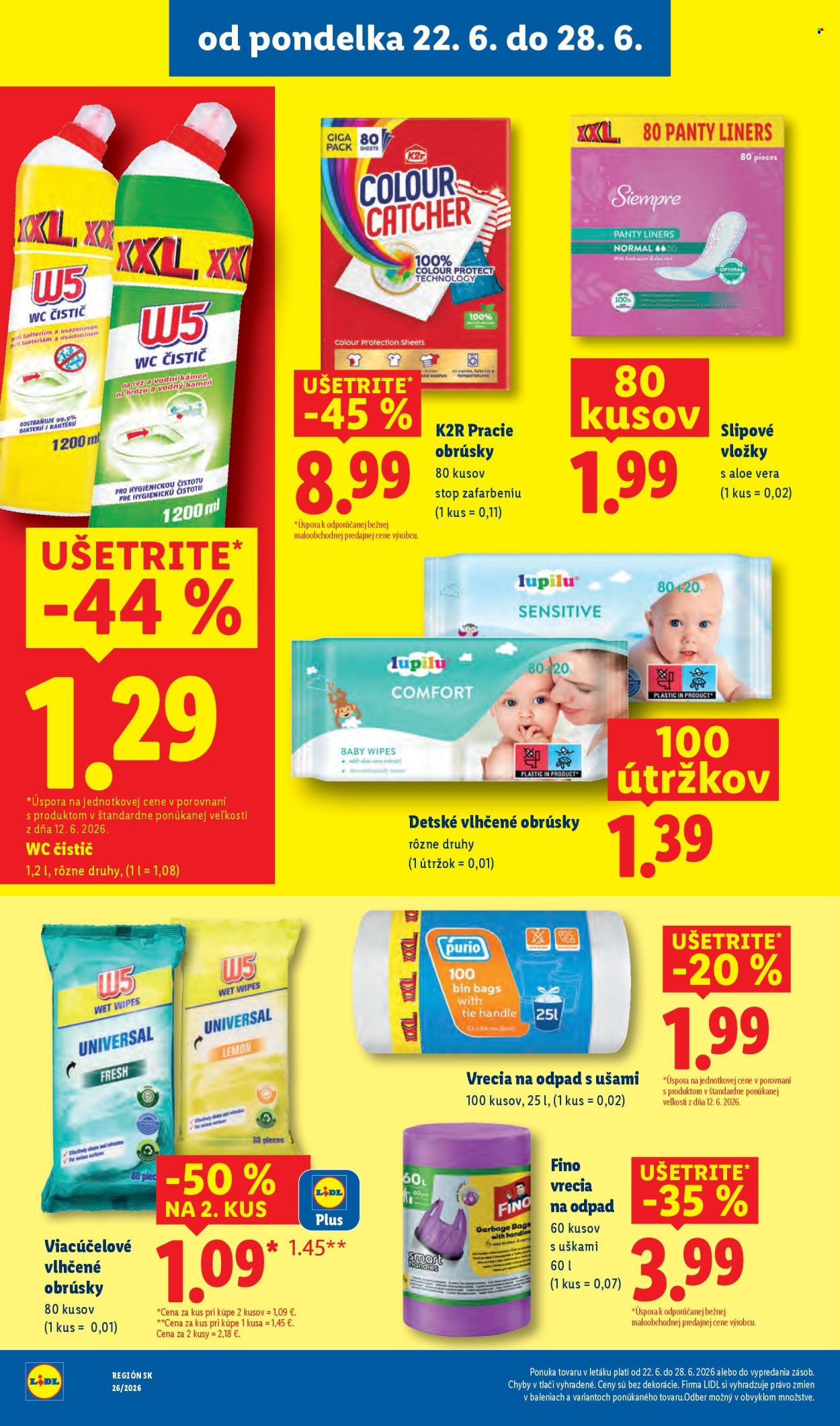 Leták Lidl - 22.6.2026 - 28.6.2026. Strana 38