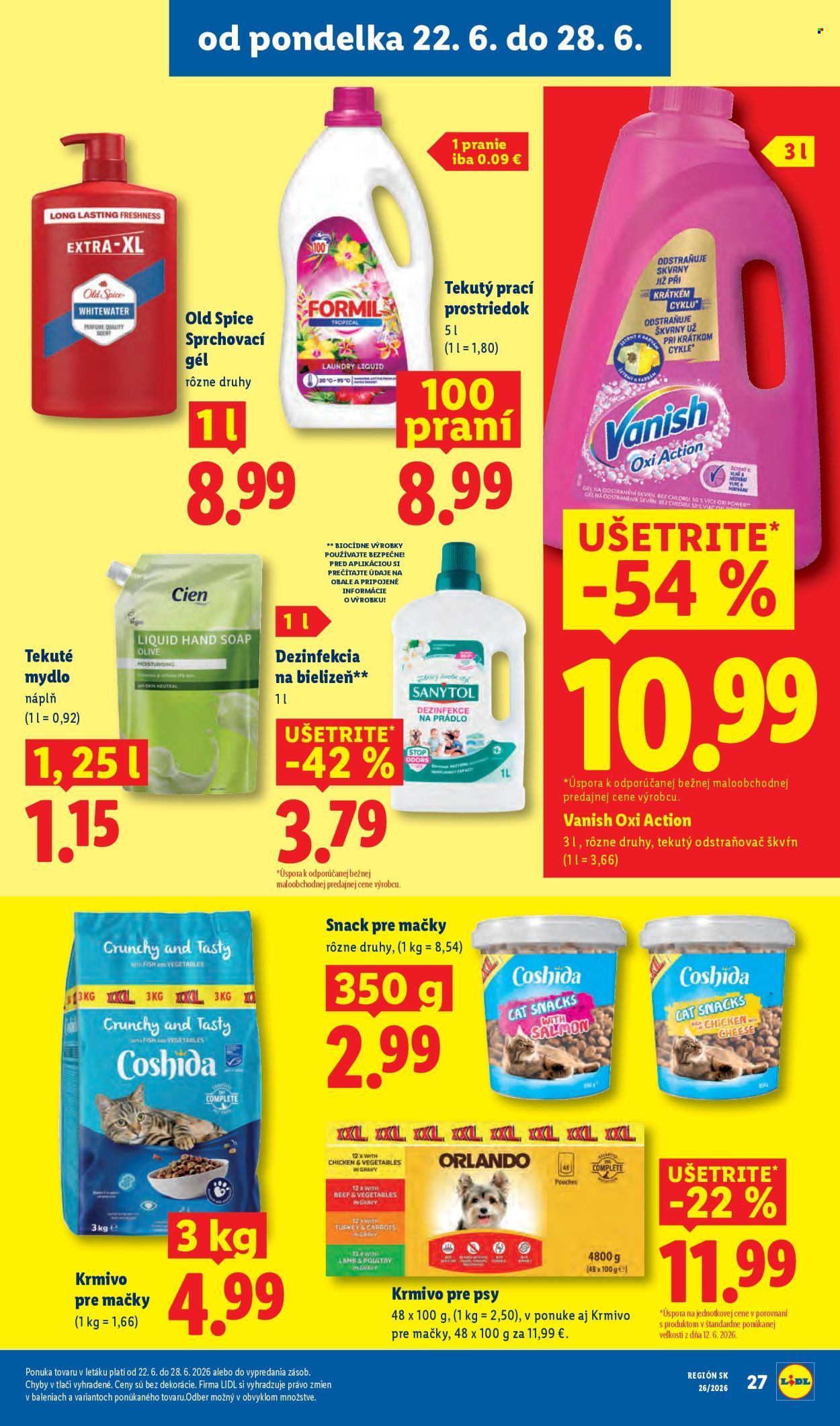 Leták Lidl - 22.6.2026 - 28.6.2026. Strana 39