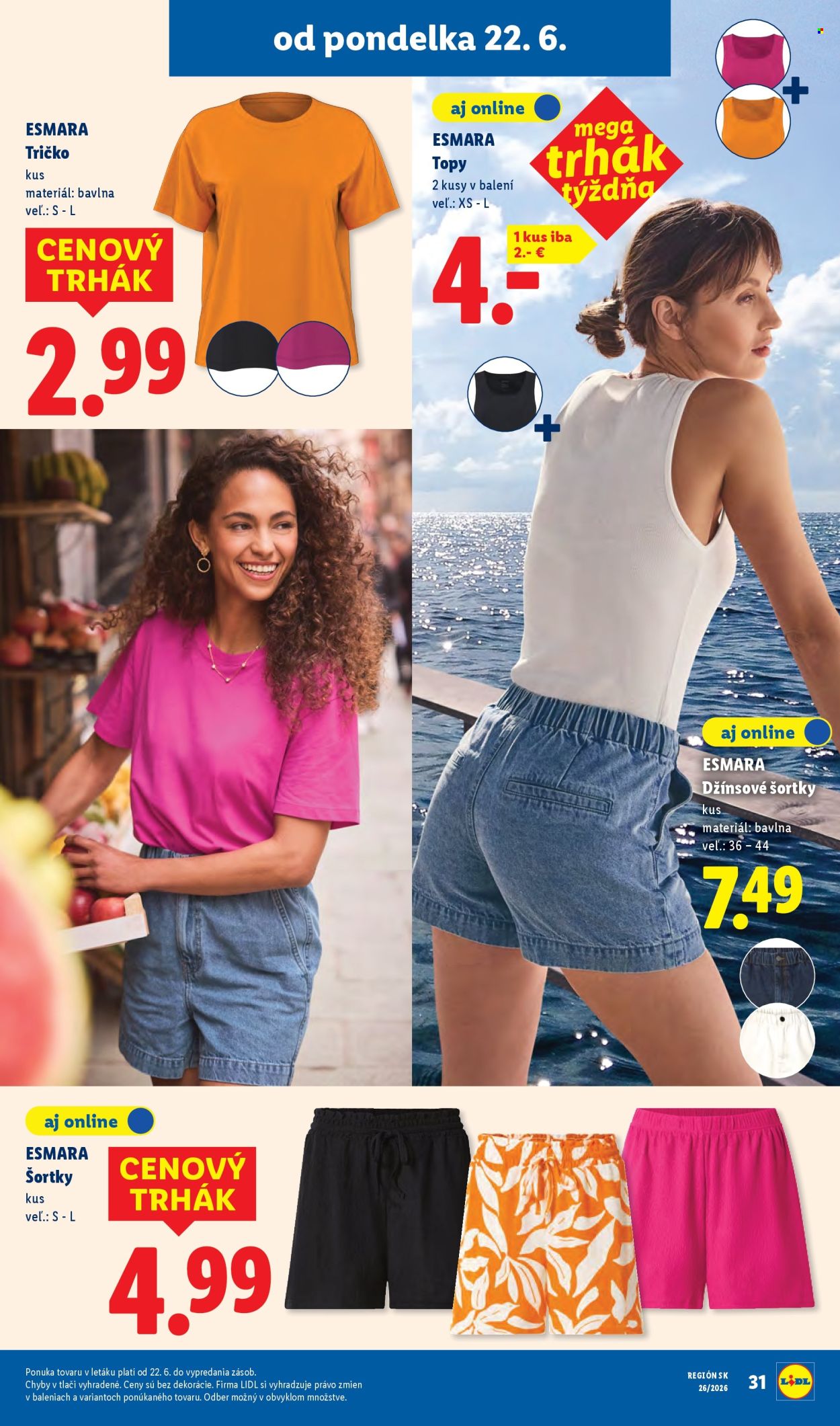 Leták Lidl - 22.6.2026 - 28.6.2026. Strana 43