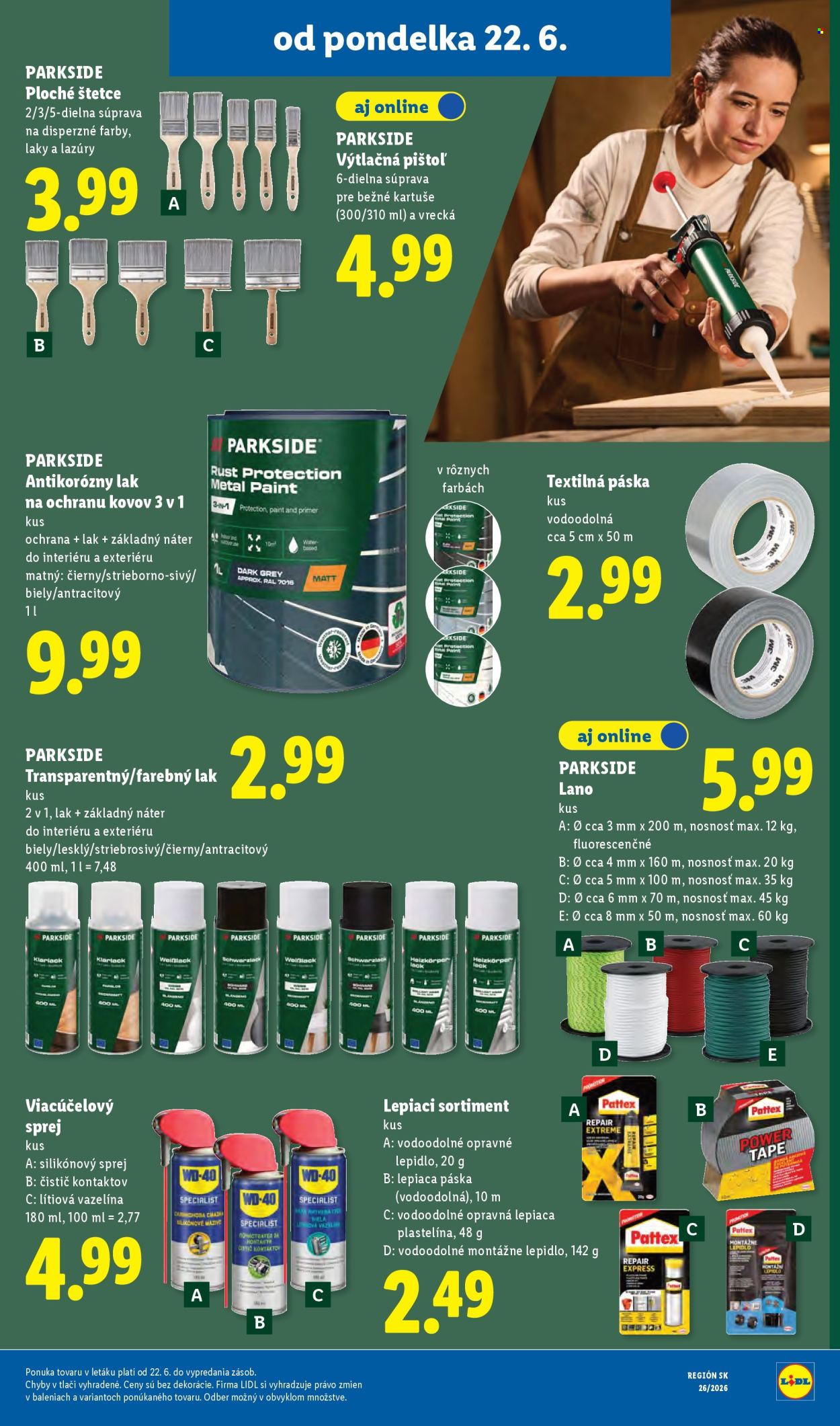 Leták Lidl - 22.6.2026 - 28.6.2026. Strana 46