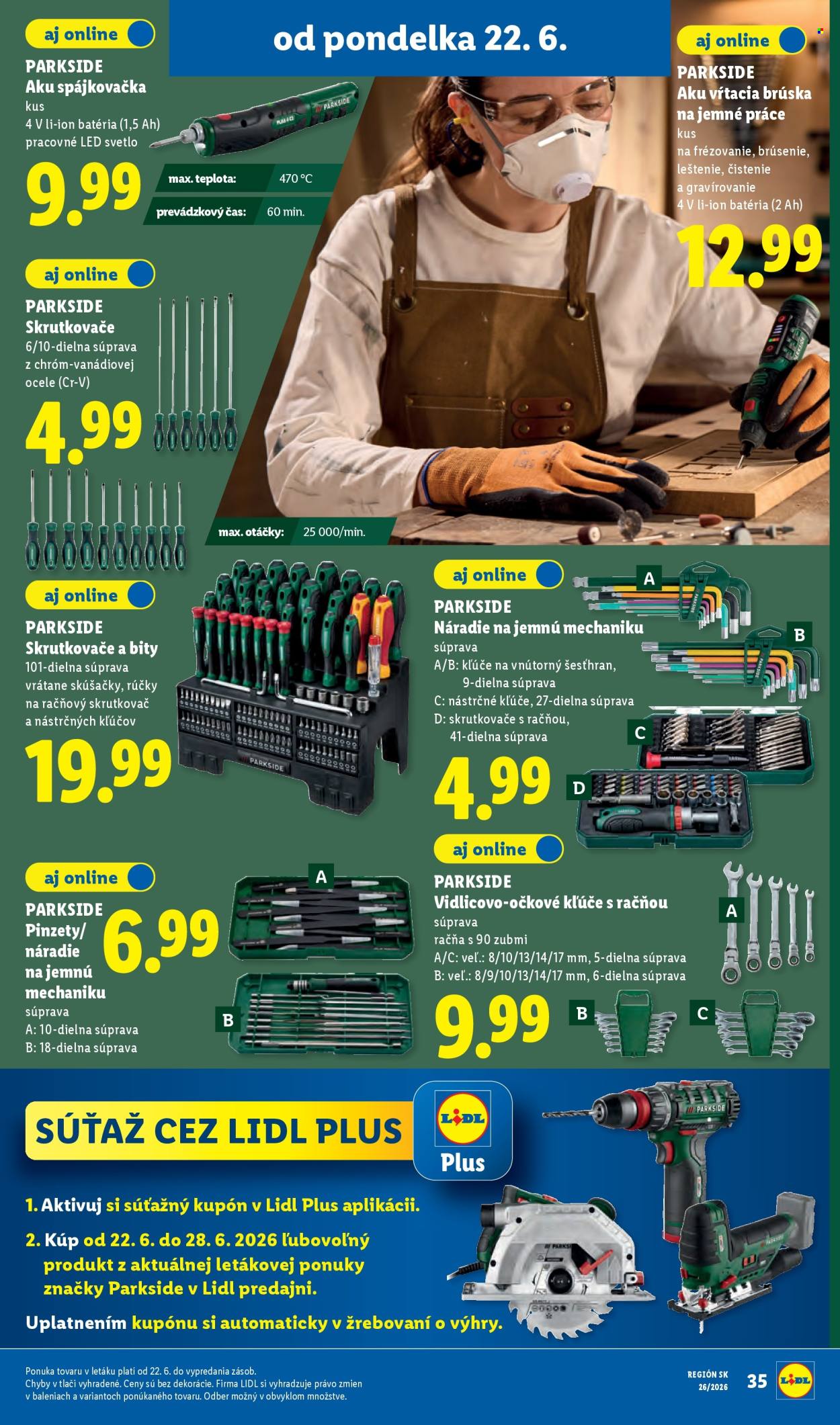 Leták Lidl - 22.6.2026 - 28.6.2026. Strana 49