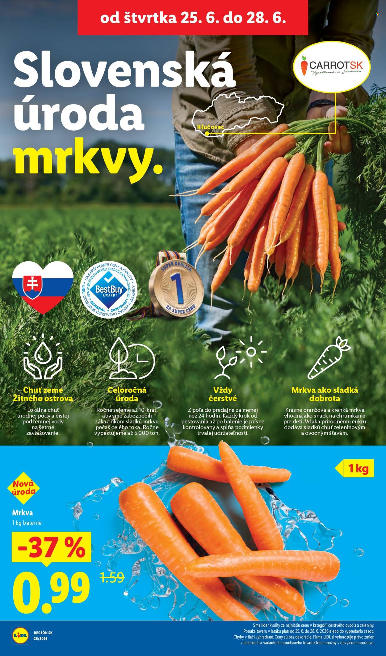 Leták Lidl - 22.6.2026 - 28.6.2026. Strana 58