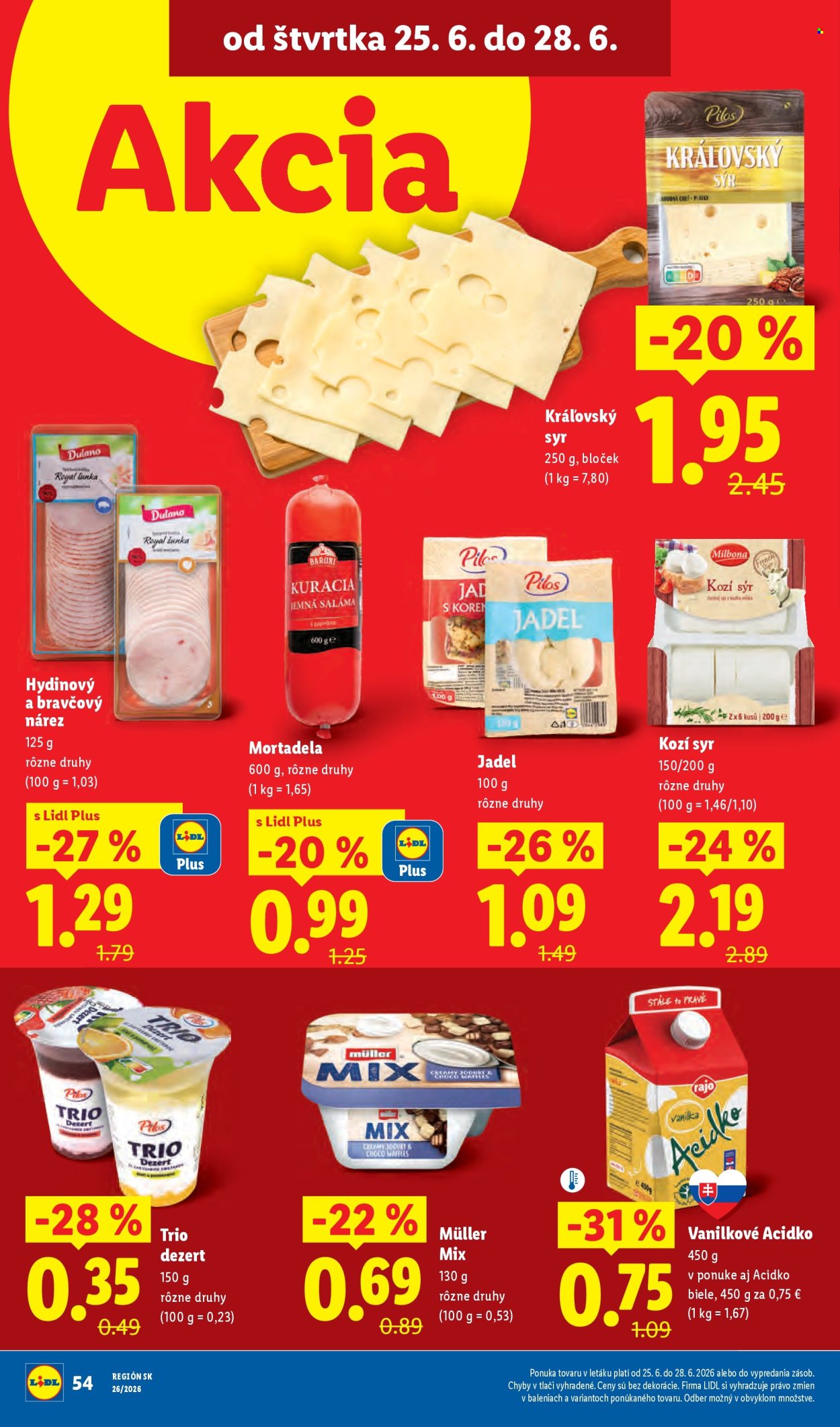 Leták Lidl - 22.6.2026 - 28.6.2026. Strana 70