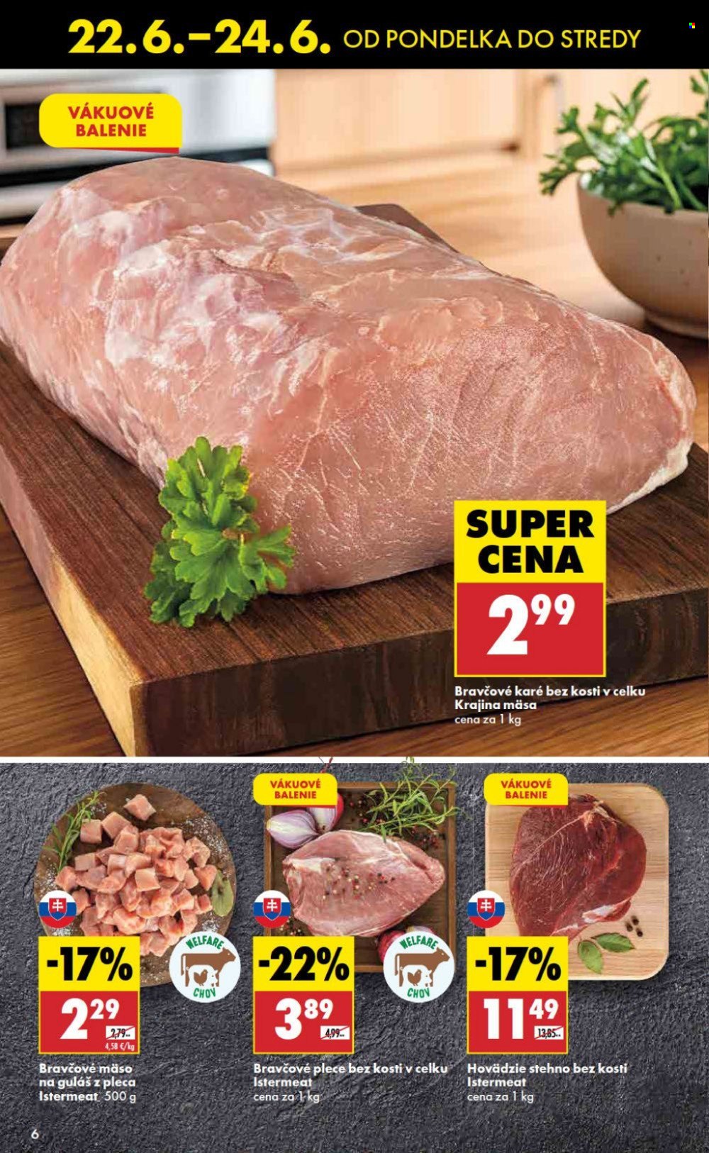 Leták Biedronka - 22.6.2026 - 24.6.2026. Strana 6