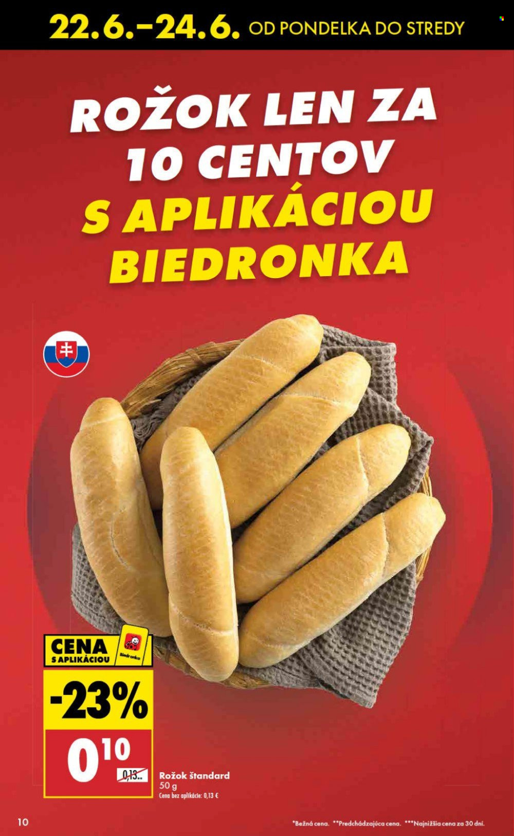 Leták Biedronka - 22.6.2026 - 24.6.2026. Strana 10