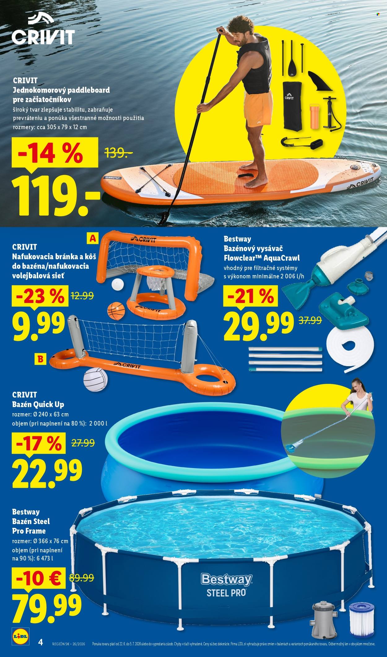 Leták Lidl - 22.6.2026 - 5.7.2026. Strana 4
