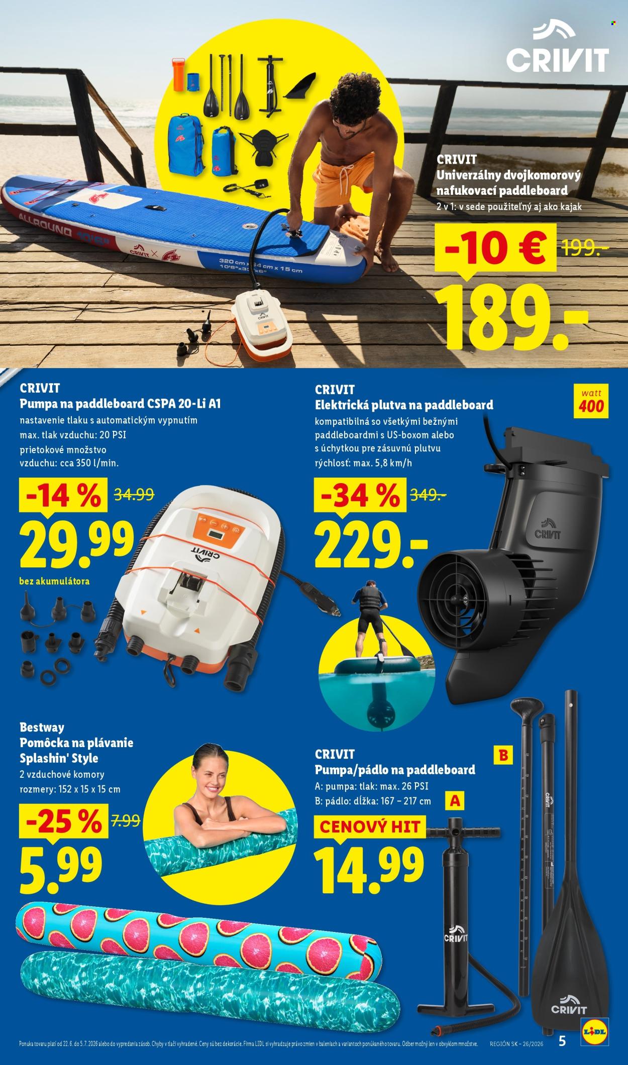 Leták Lidl - 22.6.2026 - 5.7.2026. Strana 5