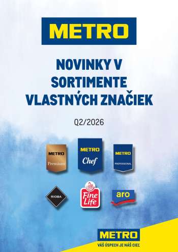Leták Metro - 27.5.2026 - 14.8.2026.