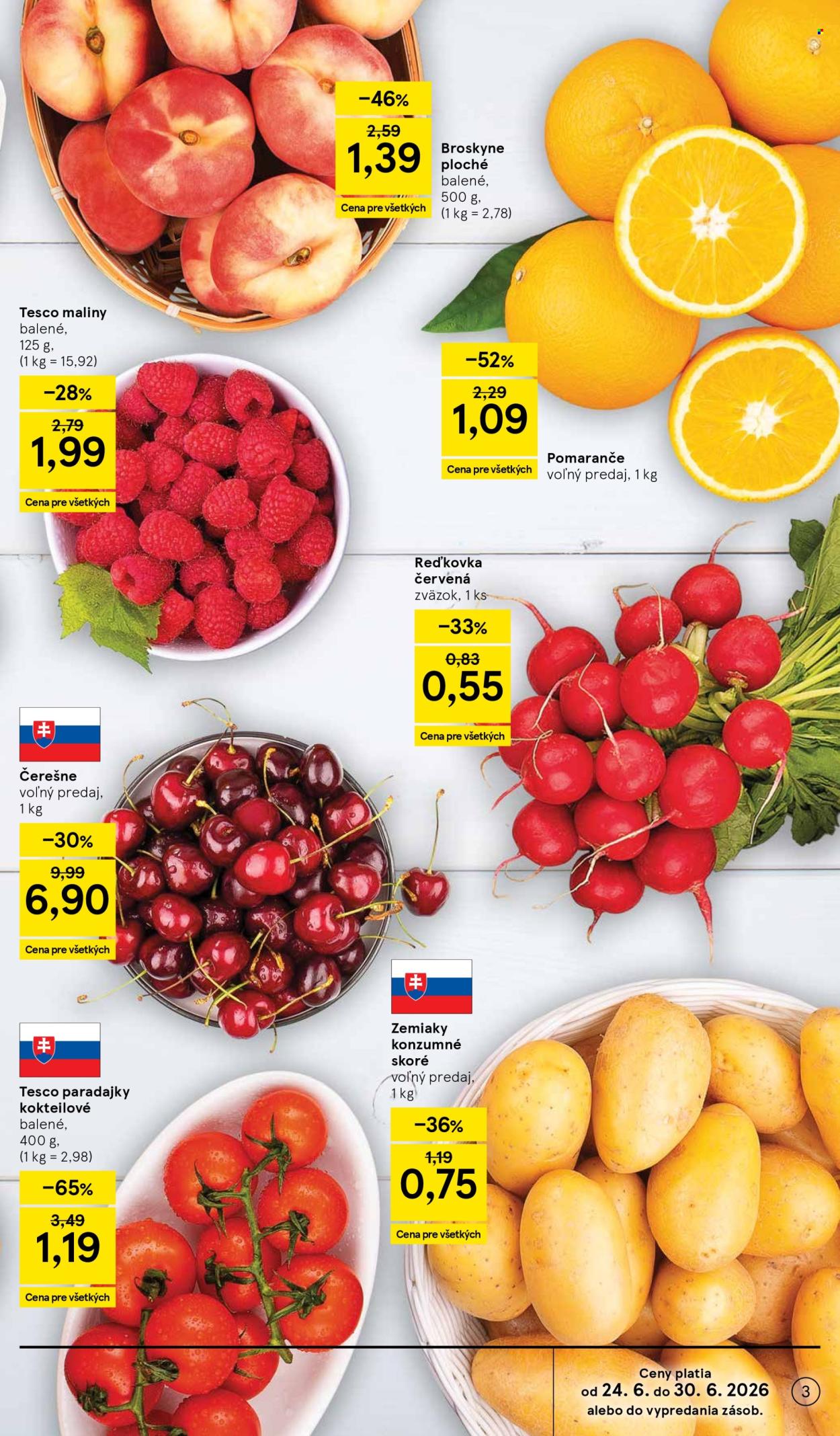 Leták TESCO - 24.6.2026 - 30.6.2026. Strana 3