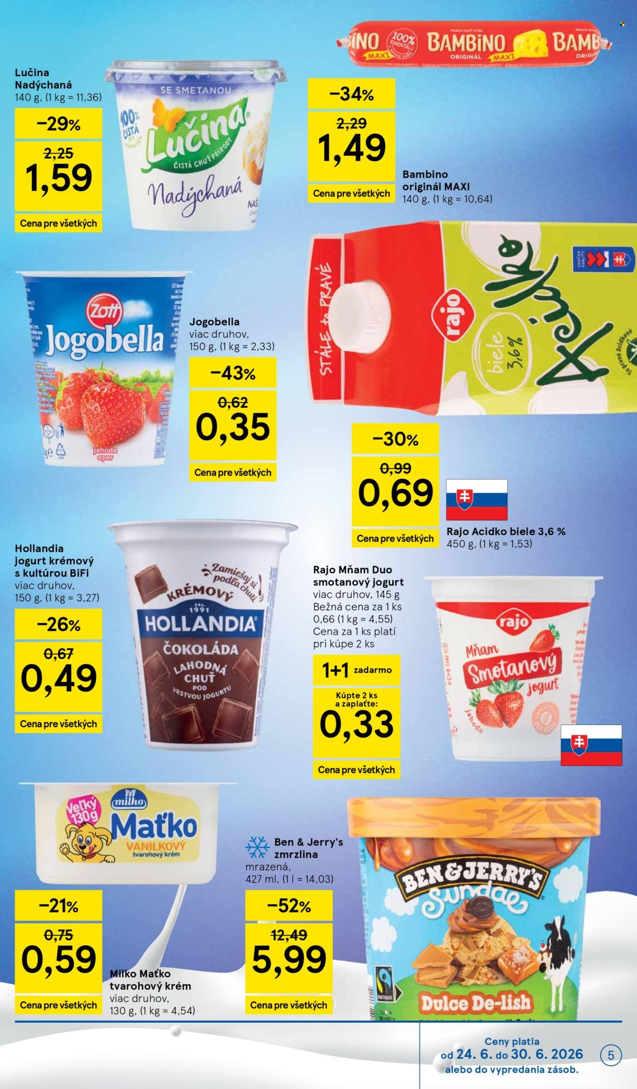 Leták TESCO - 24.6.2026 - 30.6.2026. Strana 5