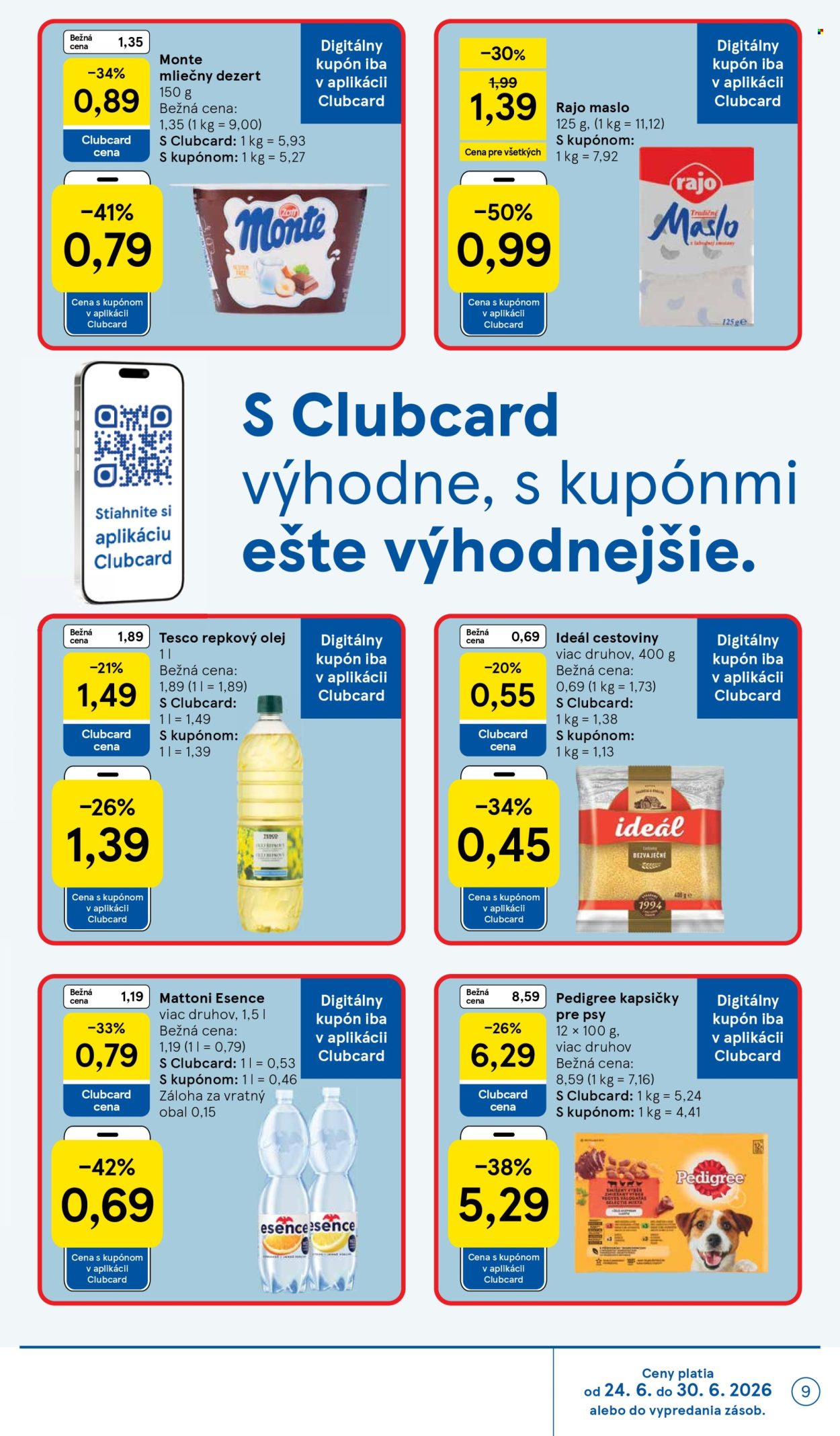 Leták TESCO - 24.6.2026 - 30.6.2026. Strana 9