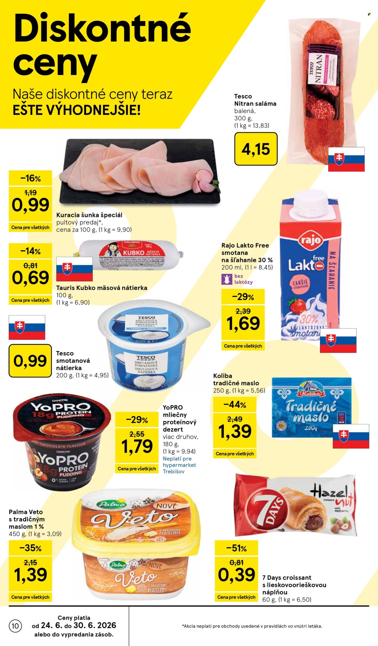 Leták TESCO - 24.6.2026 - 30.6.2026. Strana 10
