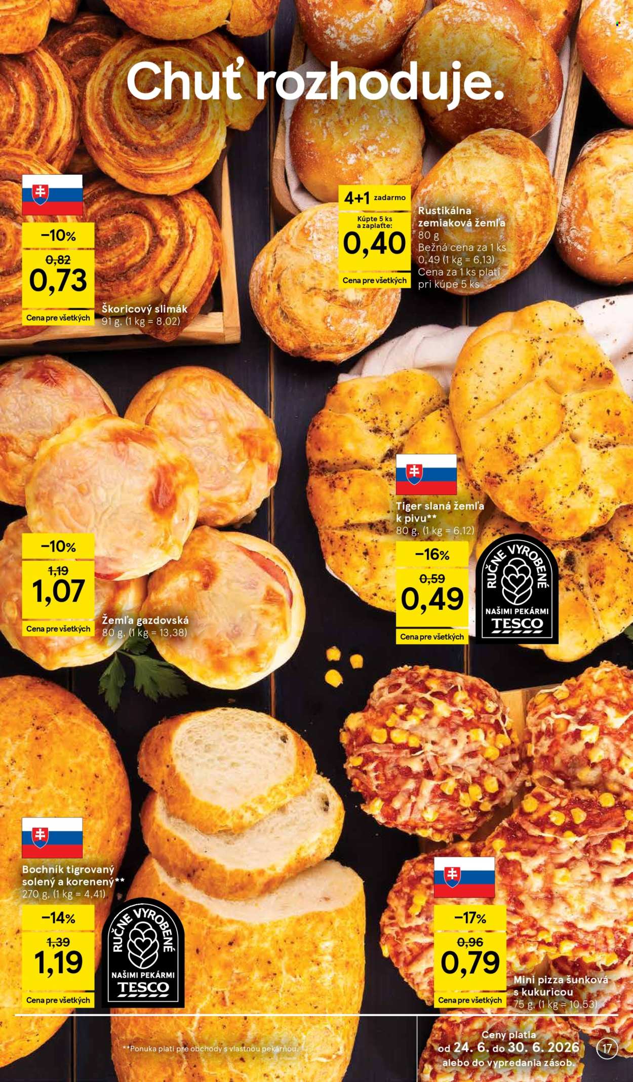 Leták TESCO - 24.6.2026 - 30.6.2026. Strana 17