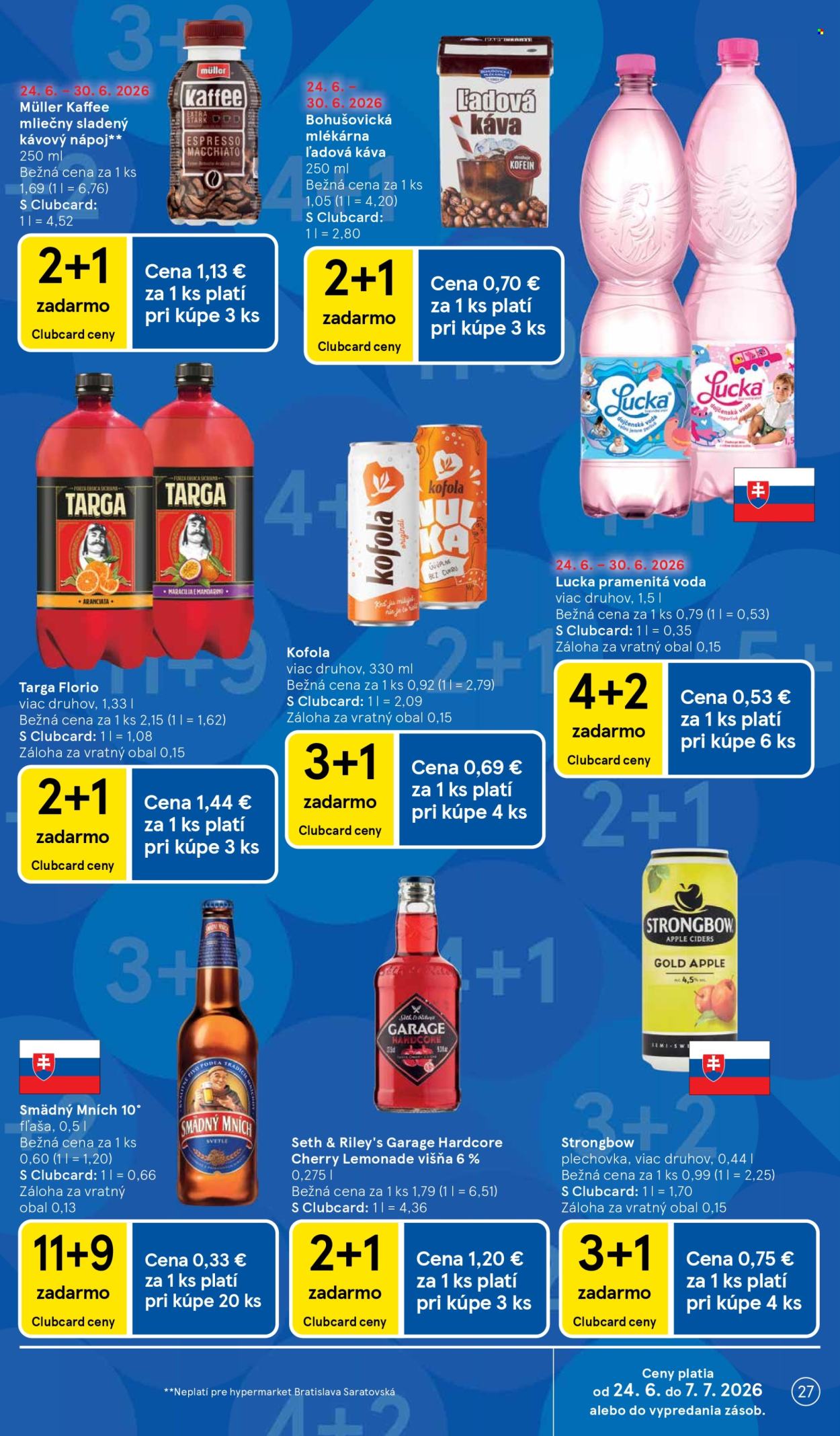 Leták TESCO - 24.6.2026 - 30.6.2026. Strana 27